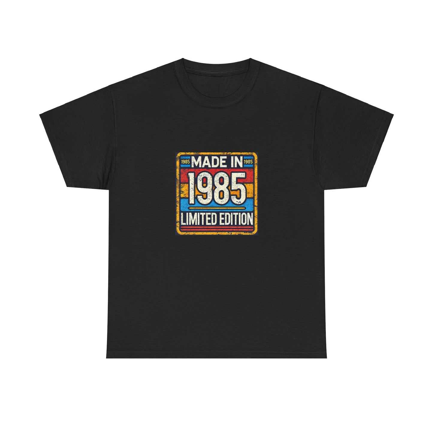 "Made In 1985 Label" 100% Cotton Limited Edition T-Shirt (Unisex)
