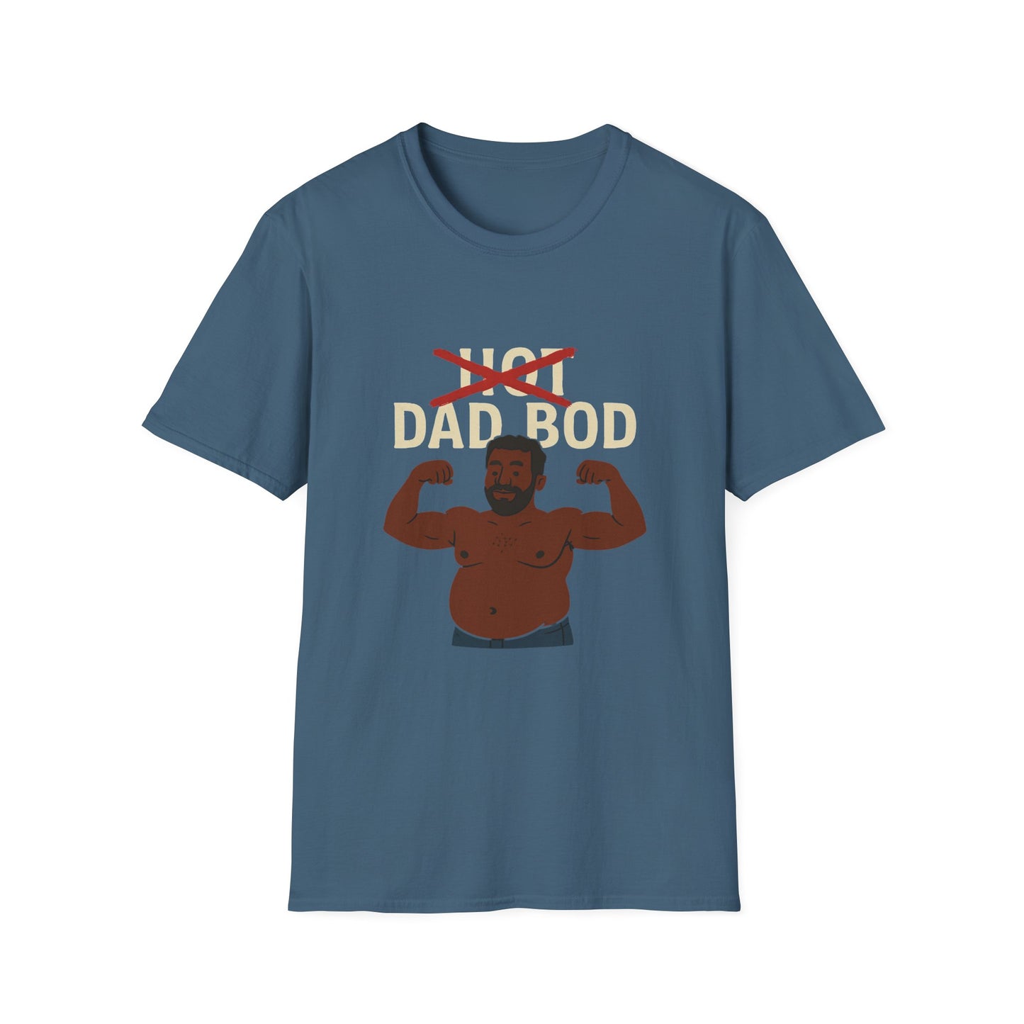 Vintage Hot Dad Bod Softstyle T-Shirt