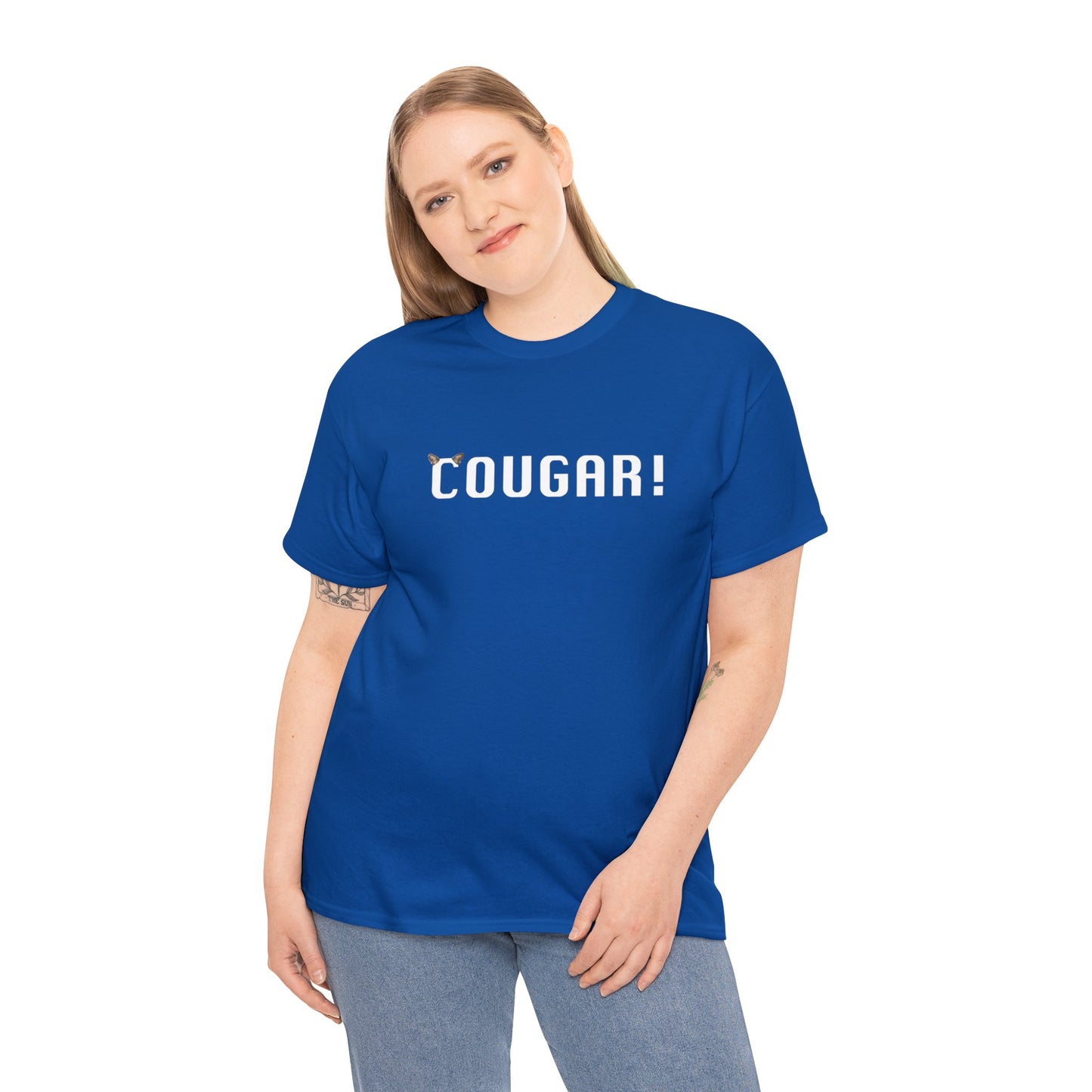 "Cougar!" 100% Cotton T-Shirt (Unisex)