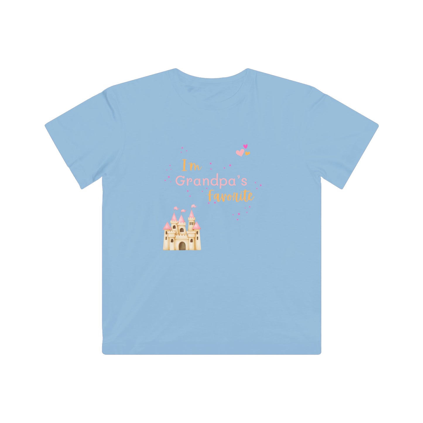 "I'm Grandpa's Favorite" Kids Fine Jersey Tee (Unisex)