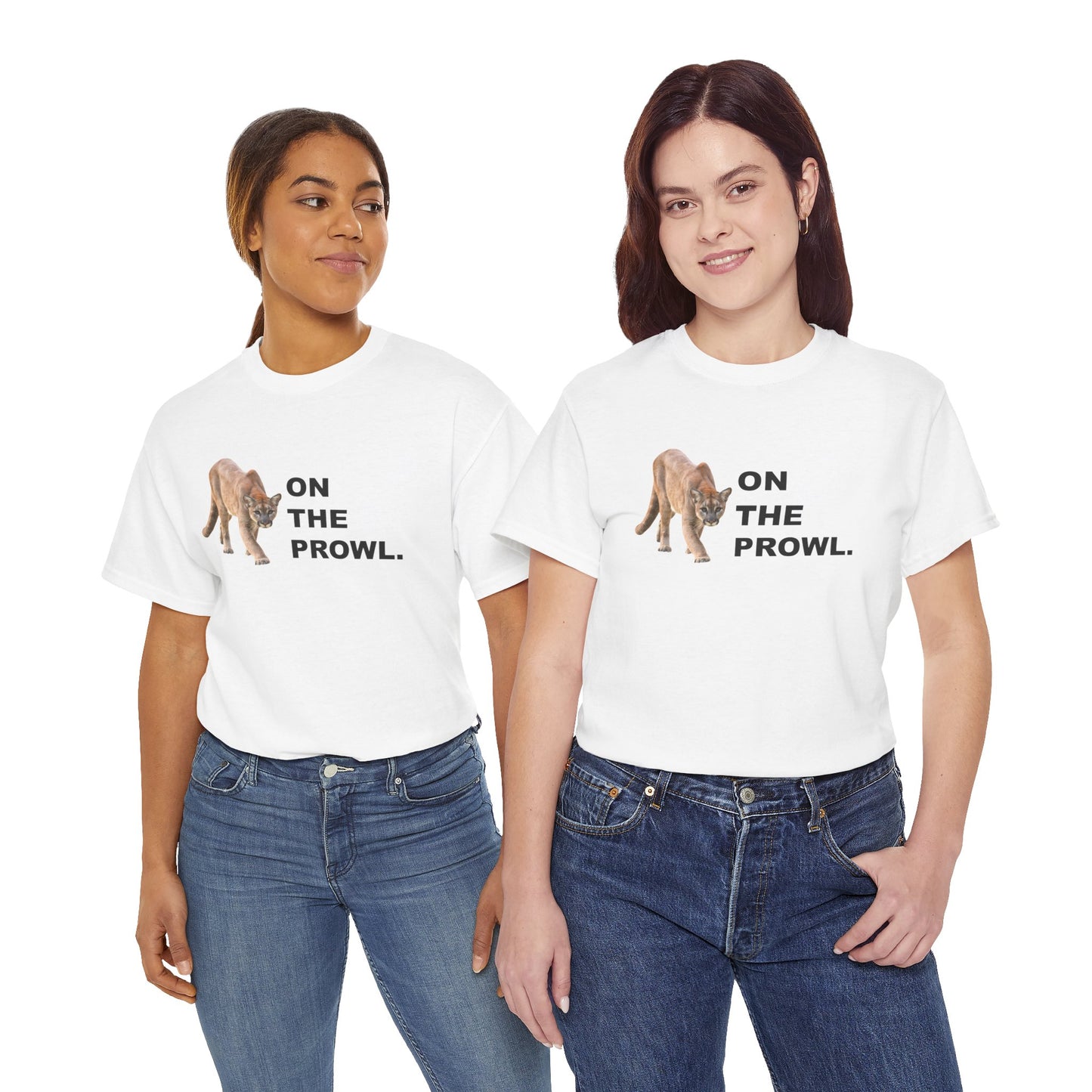 "On the Prowl" 100% Cotton T-Shirt (Unisex)