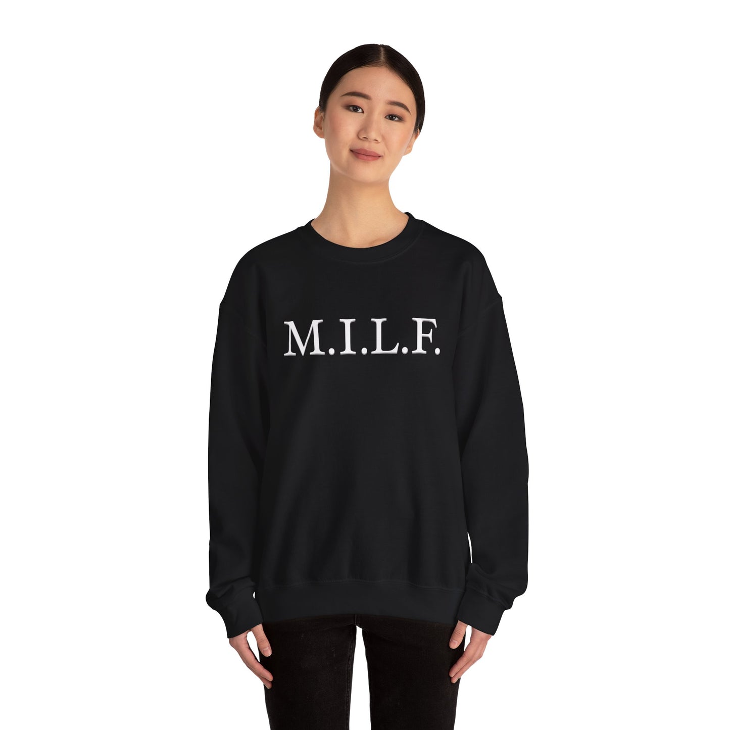 M.I.L.F. Heavy Blend™ Women's Crewneck Sweatshirt