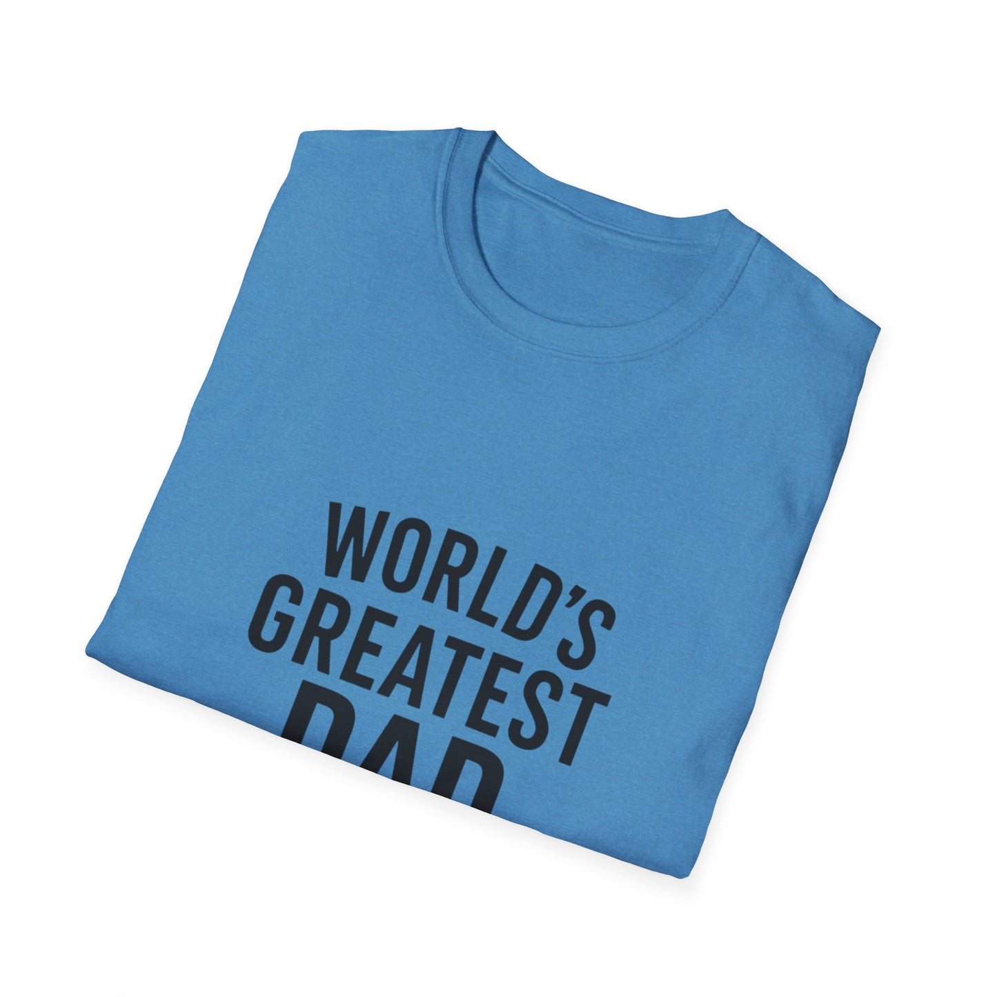 Vintage World's Greatest Dad Est 1965 Softstyle T-Shirt