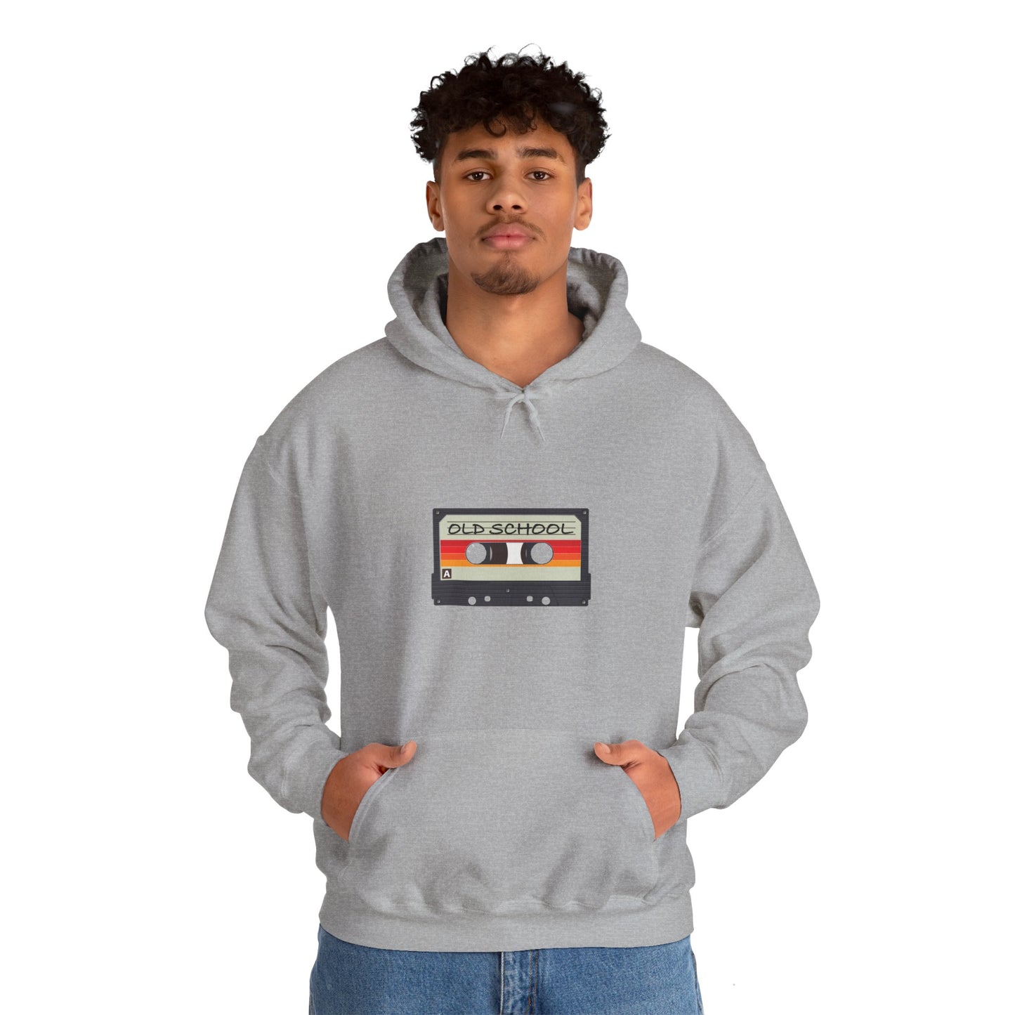 "Old School" Heavy Blend™ Hoodie Sweatshirt (Unisex)
