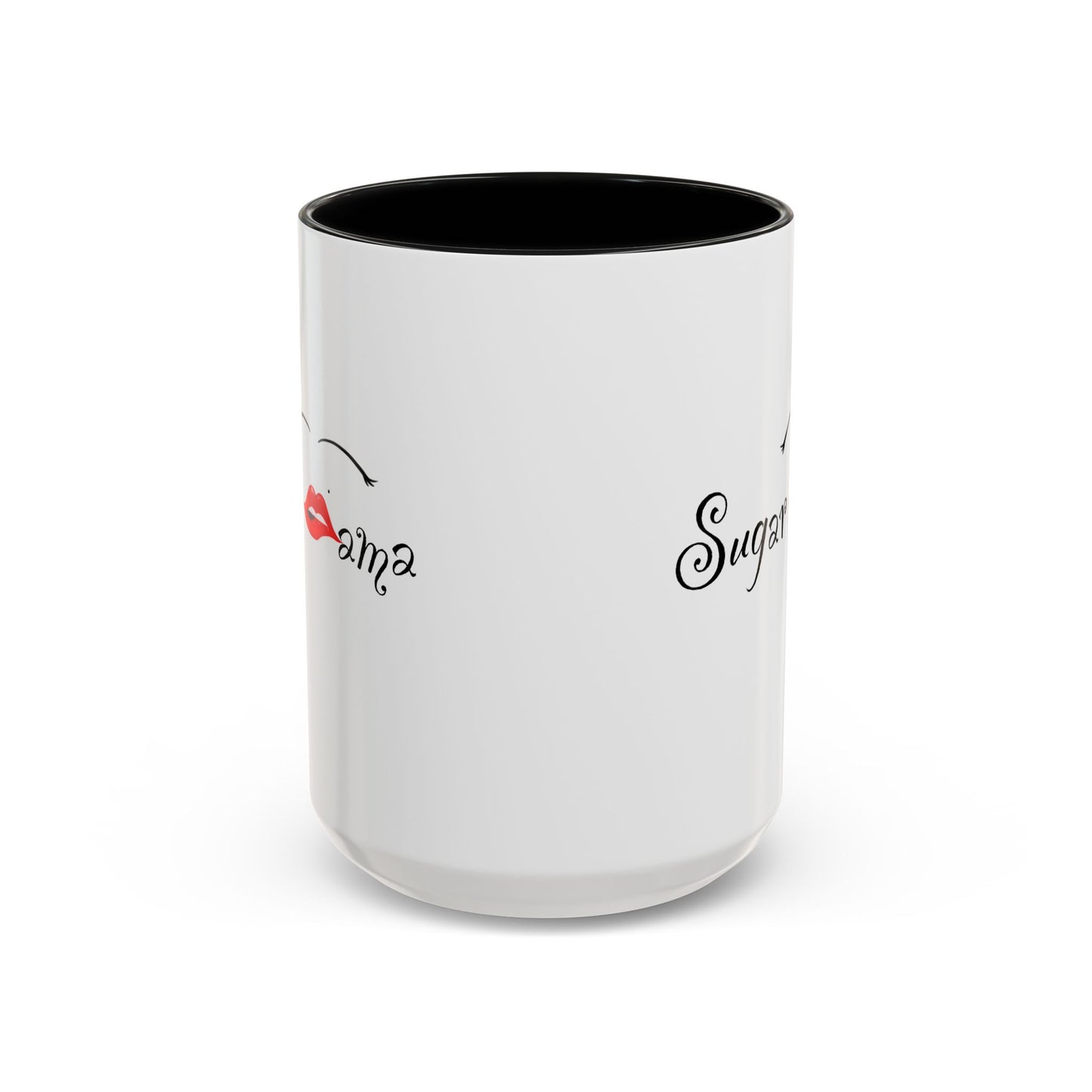 "Sugar Mama" Accent Coffee Mug, 11 Oz and 15 Oz