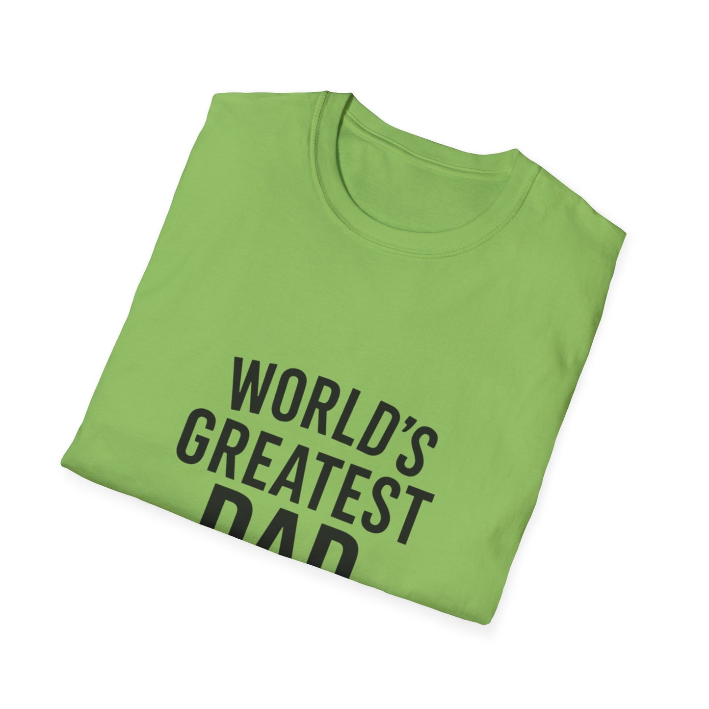 Vintage World's Greatest Dad Est 1965 Softstyle T-Shirt