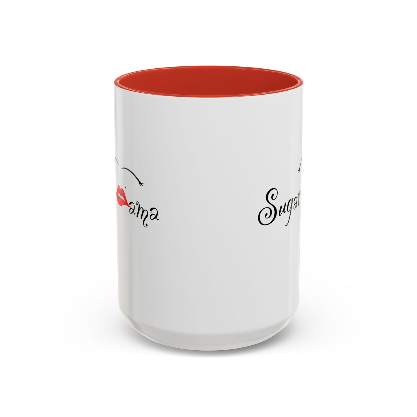 "Sugar Mama" Accent Coffee Mug, 11 Oz and 15 Oz