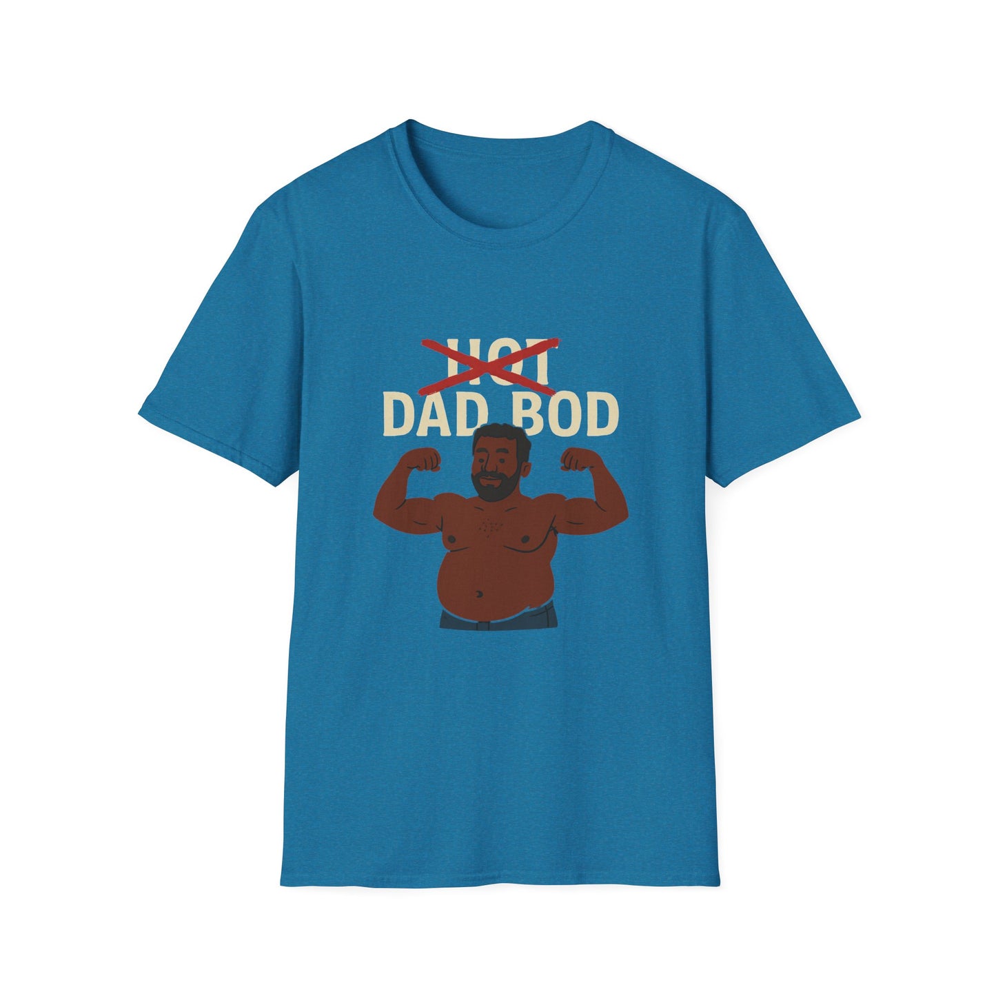 Vintage Hot Dad Bod Softstyle T-Shirt