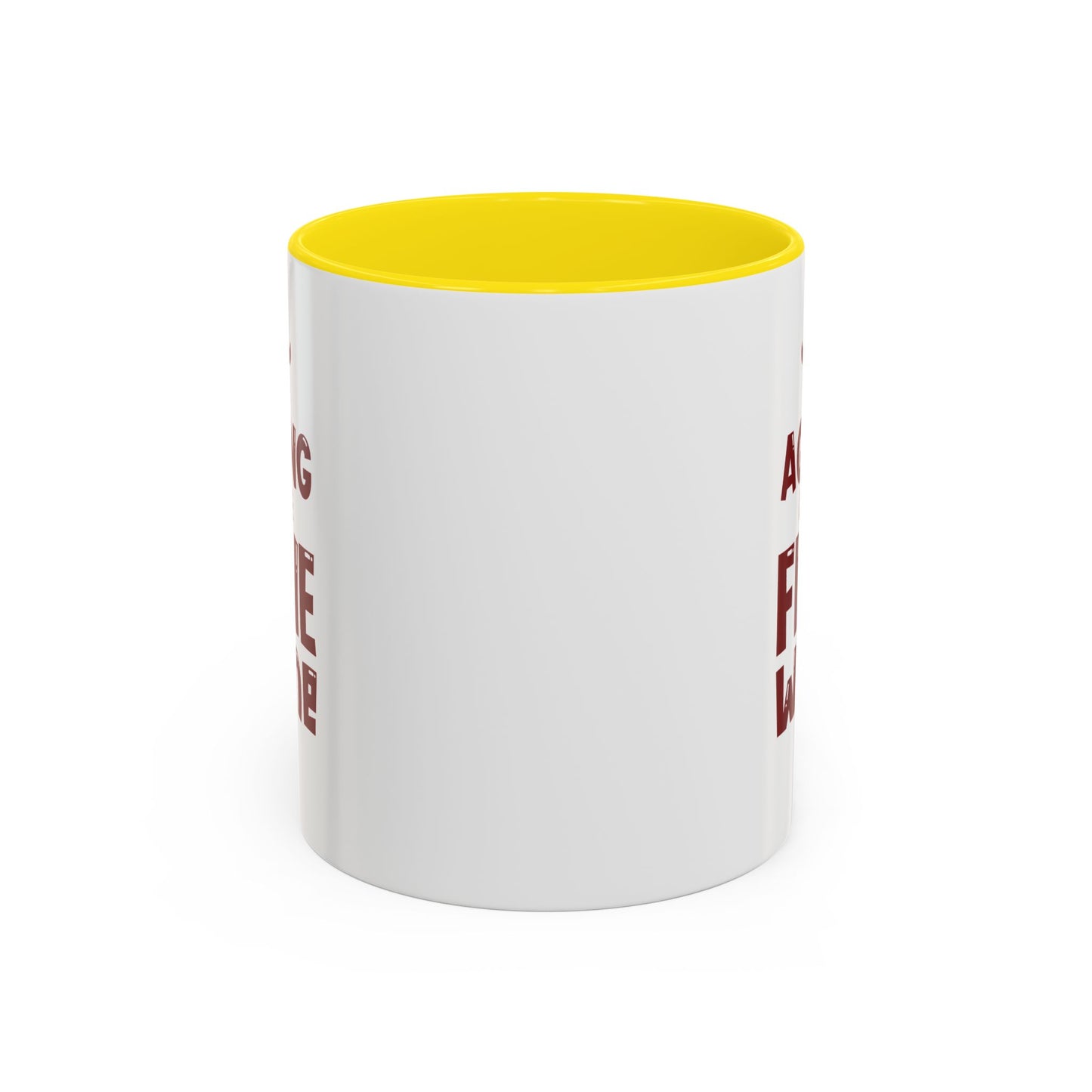 "Aging Like Fine Wine" Accent Coffee Mug, 11 Oz and 15 Oz