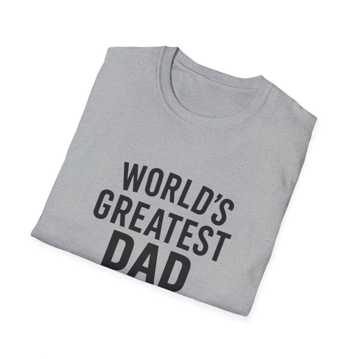 Vintage World's Greatest Dad Est 1985 Softstyle T-Shirt