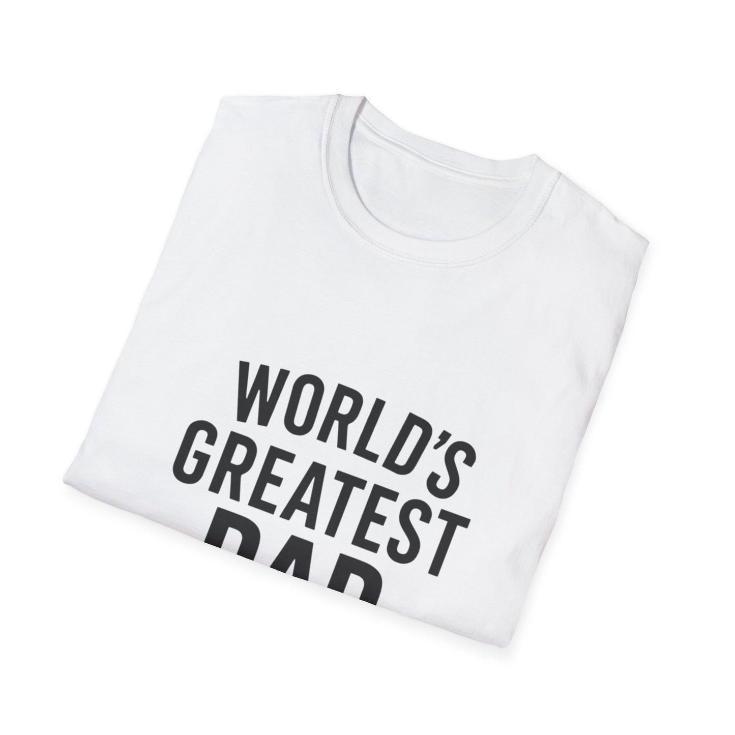 Vintage World's Greatest Dad Est 1955 Softstyle T-Shirt