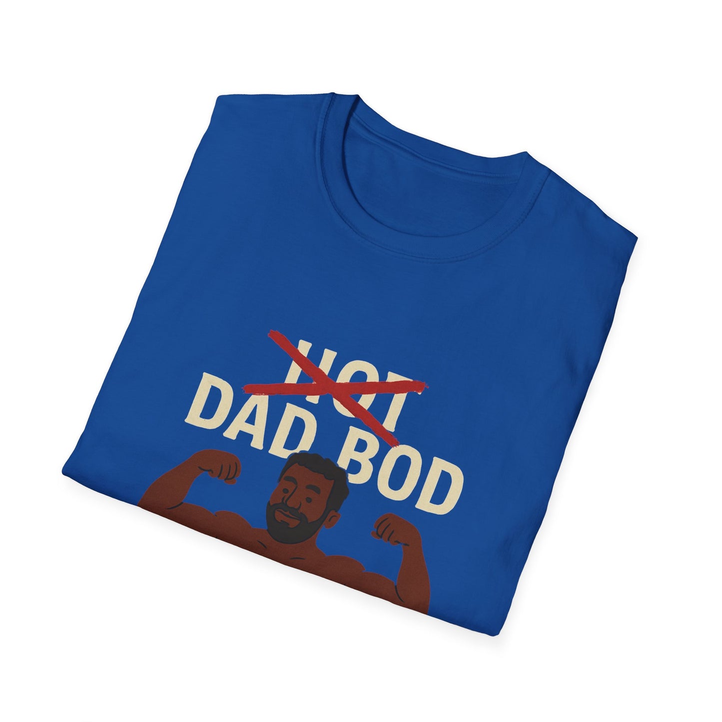 Vintage Hot Dad Bod Softstyle T-Shirt