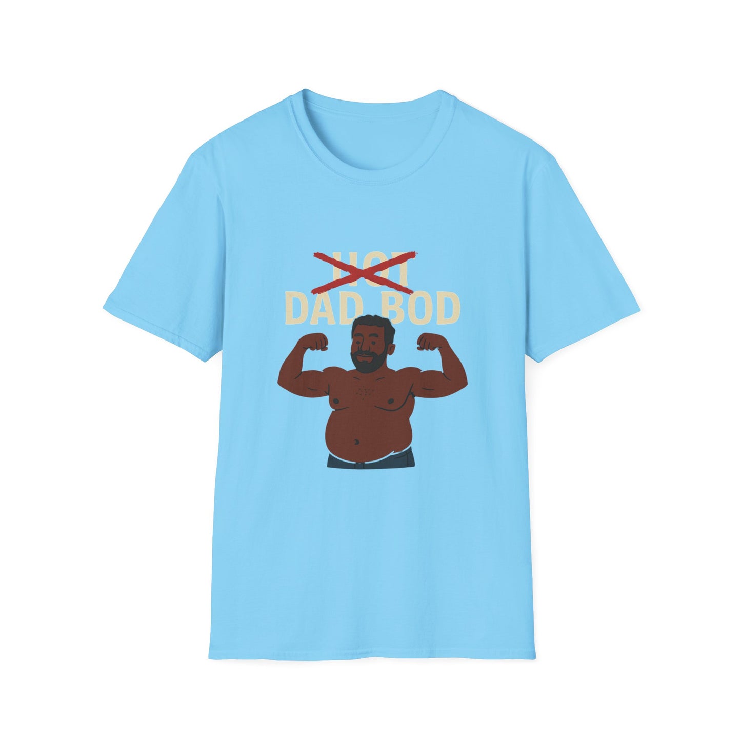 Vintage Hot Dad Bod Softstyle T-Shirt