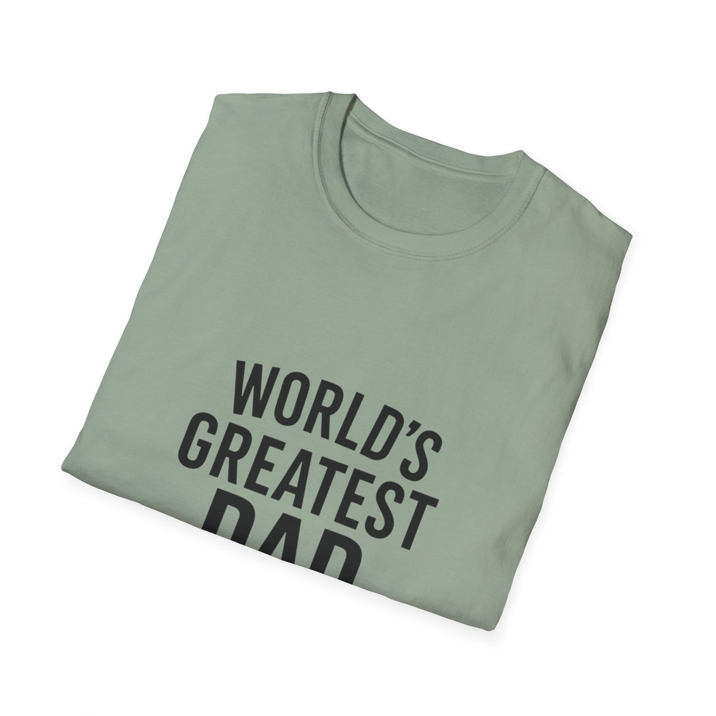 Vintage World's Greatest Dad Est 1965 Softstyle T-Shirt