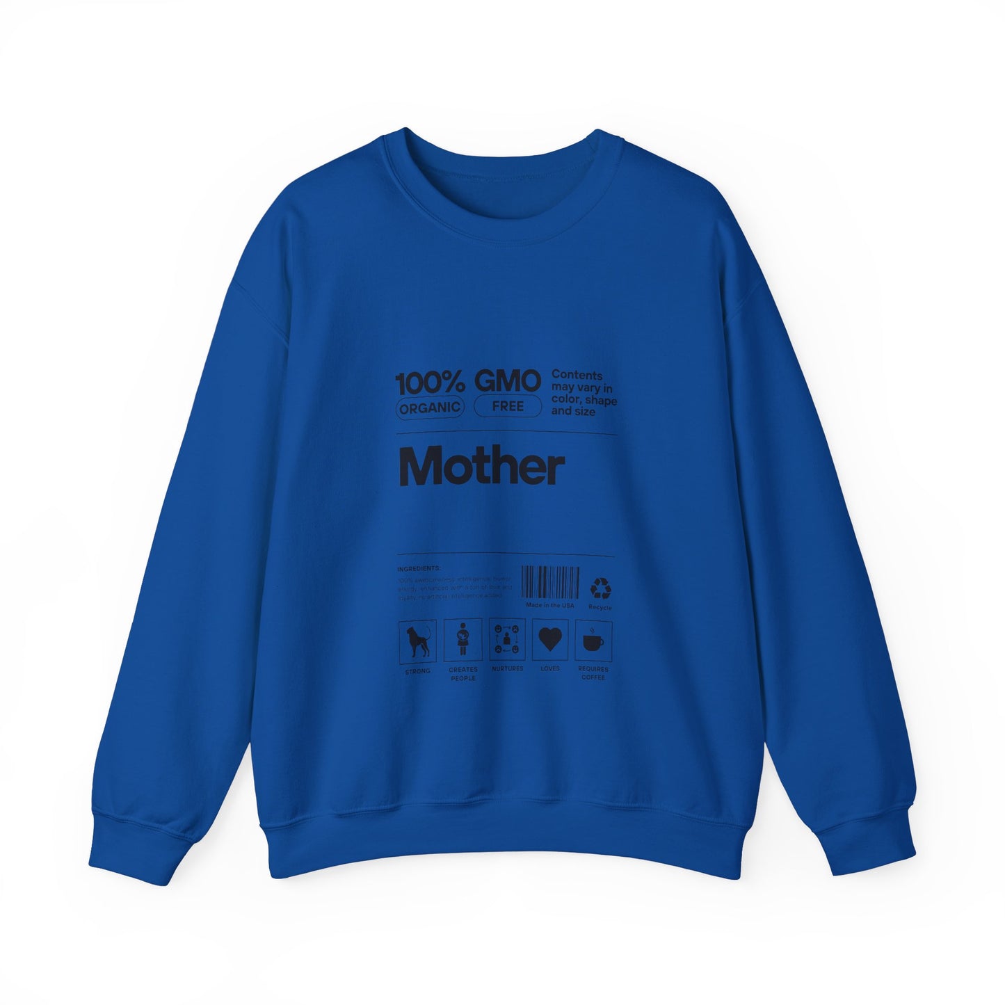 "Mother" List Of Ingredients Women's Heavy Blend™ Crewneck Sweatshirt