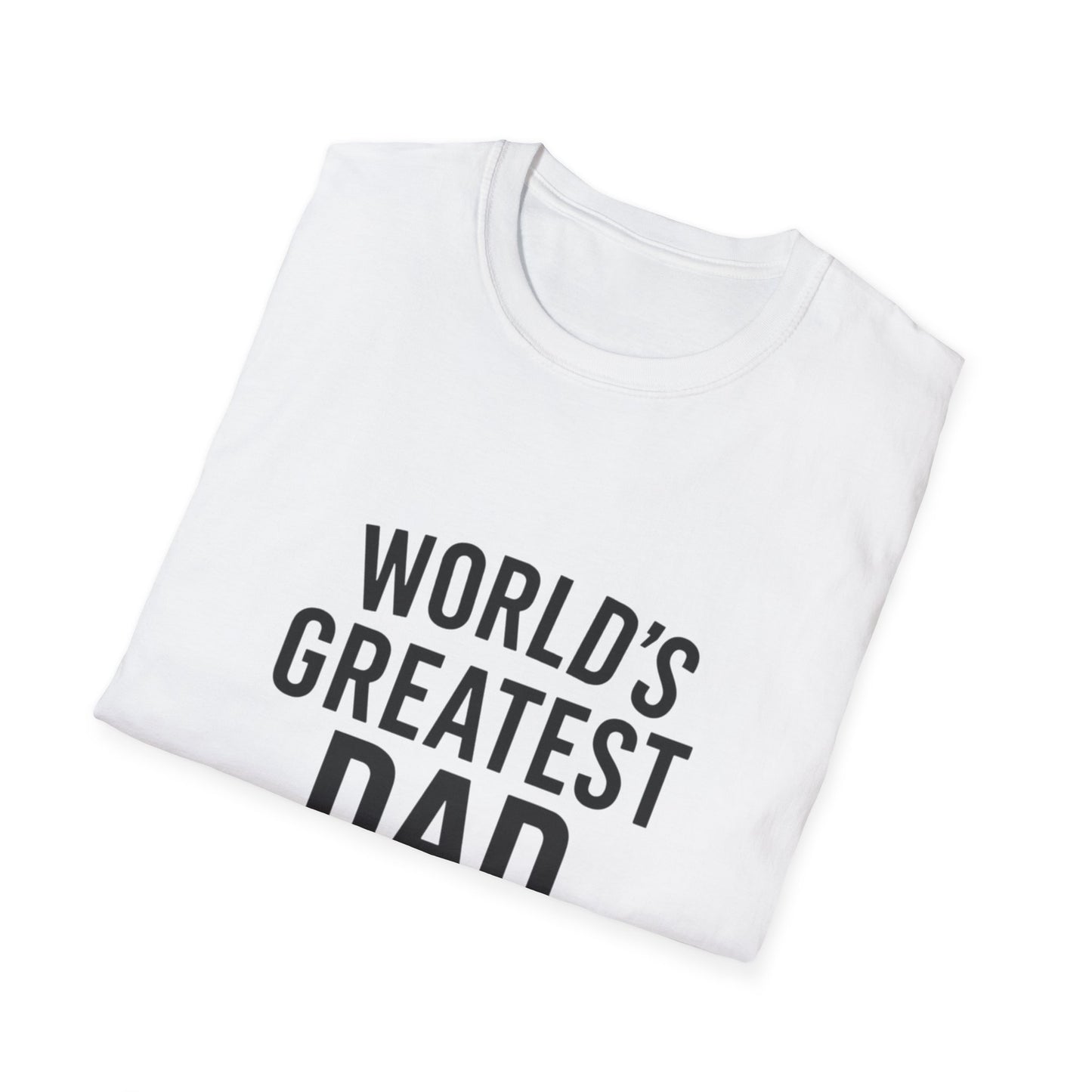 Vintage World's Greatest Dad Est 1975 Softstyle T-Shirt