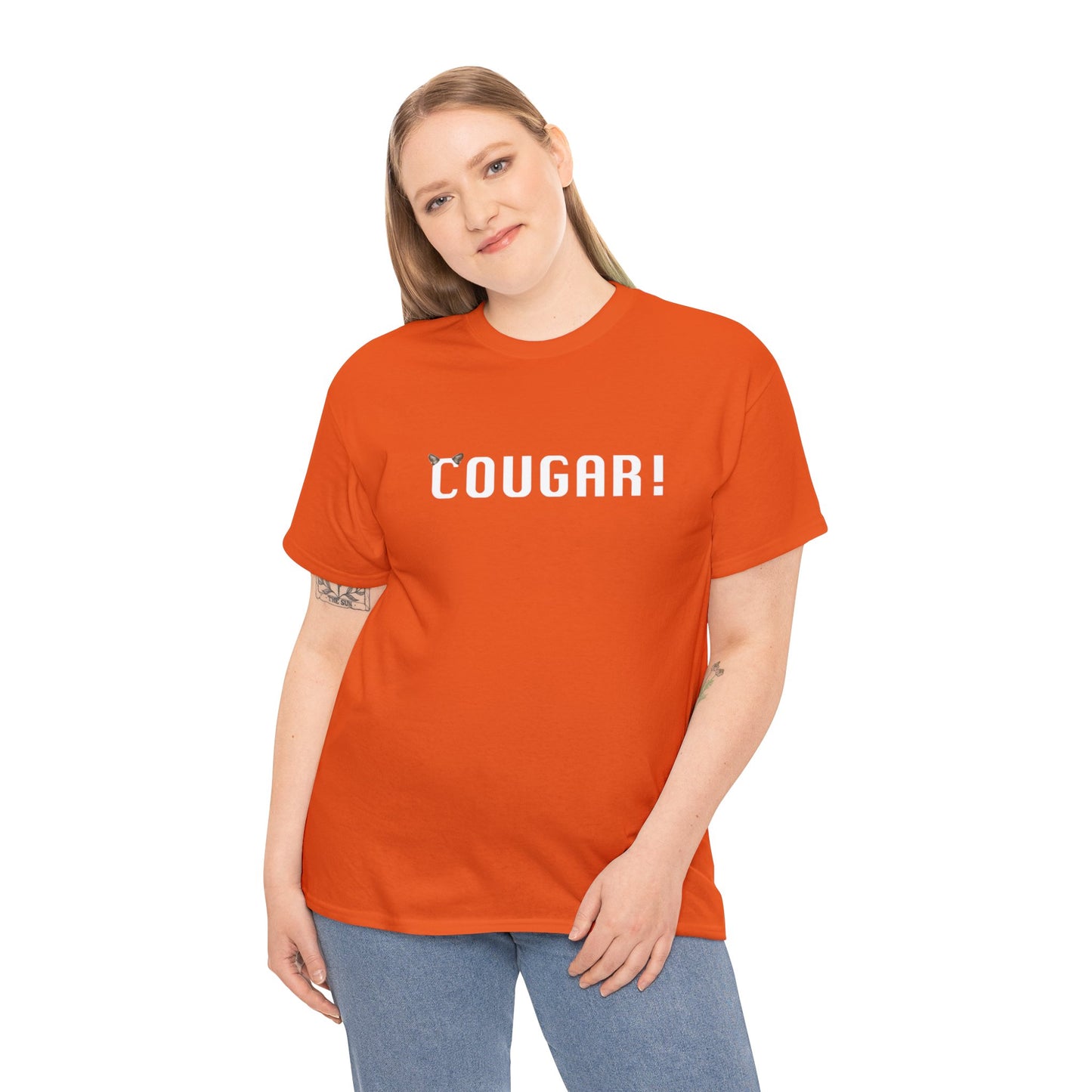 "Cougar!" 100% Cotton T-Shirt (Unisex)