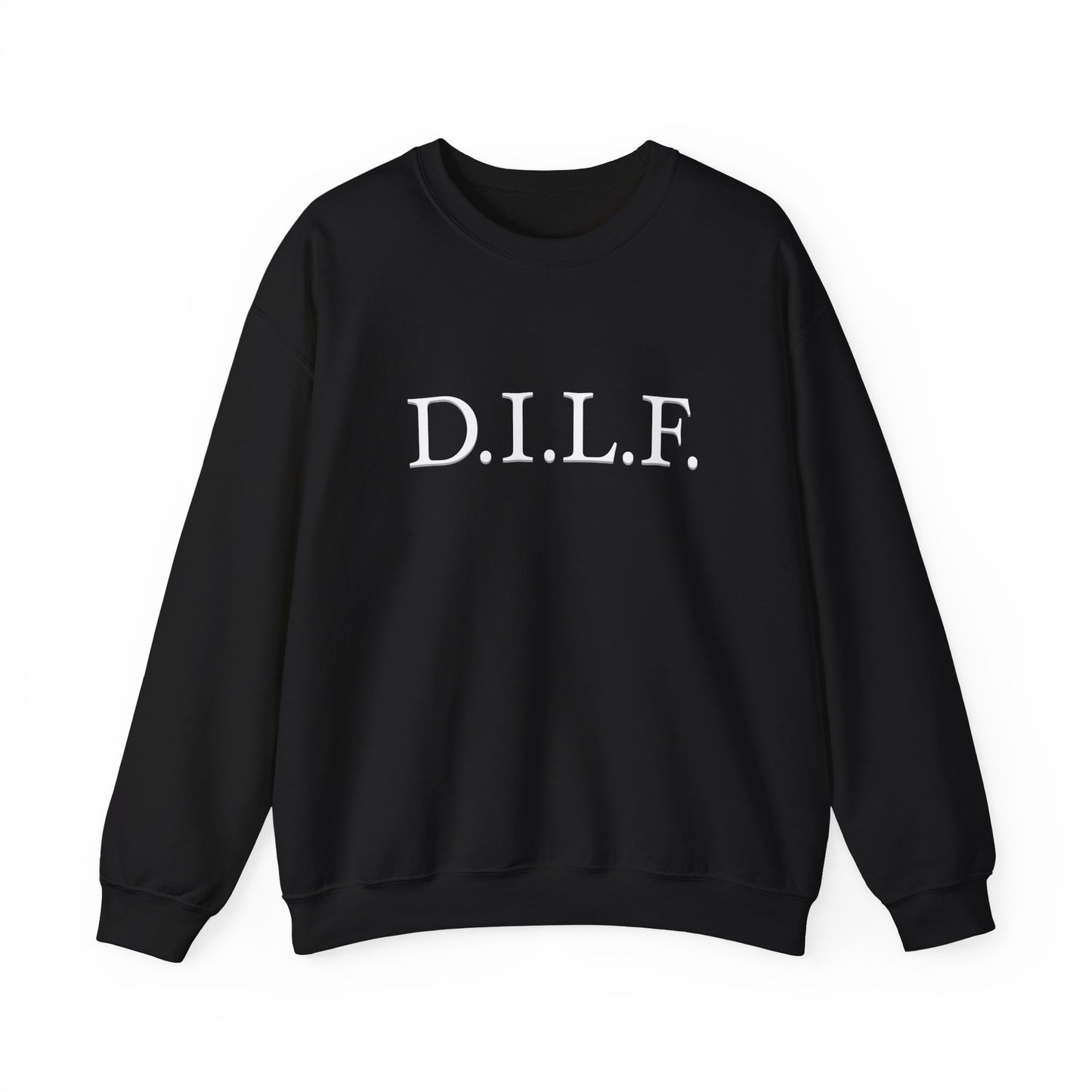 "D.I.L.F". Heavy Blend™ Men's Crewneck Sweatshirt