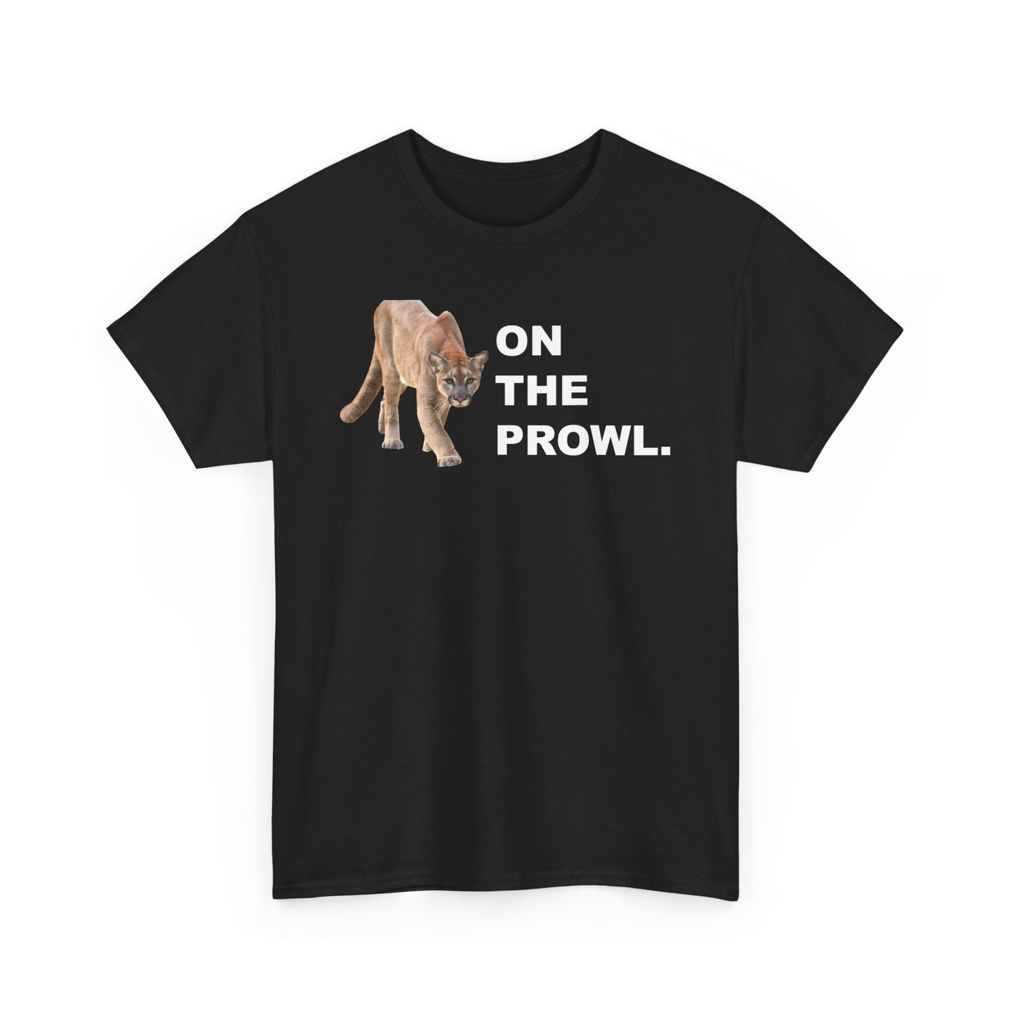 "On the Prowl" 100% Cotton T-Shirt (Unisex)