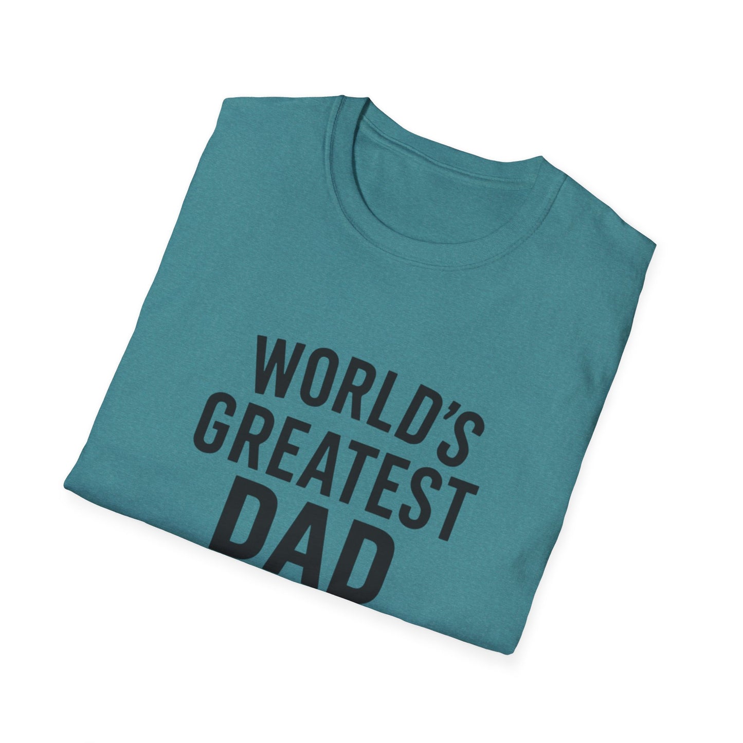 Vintage World's Greatest Dad Est 1985 Softstyle T-Shirt