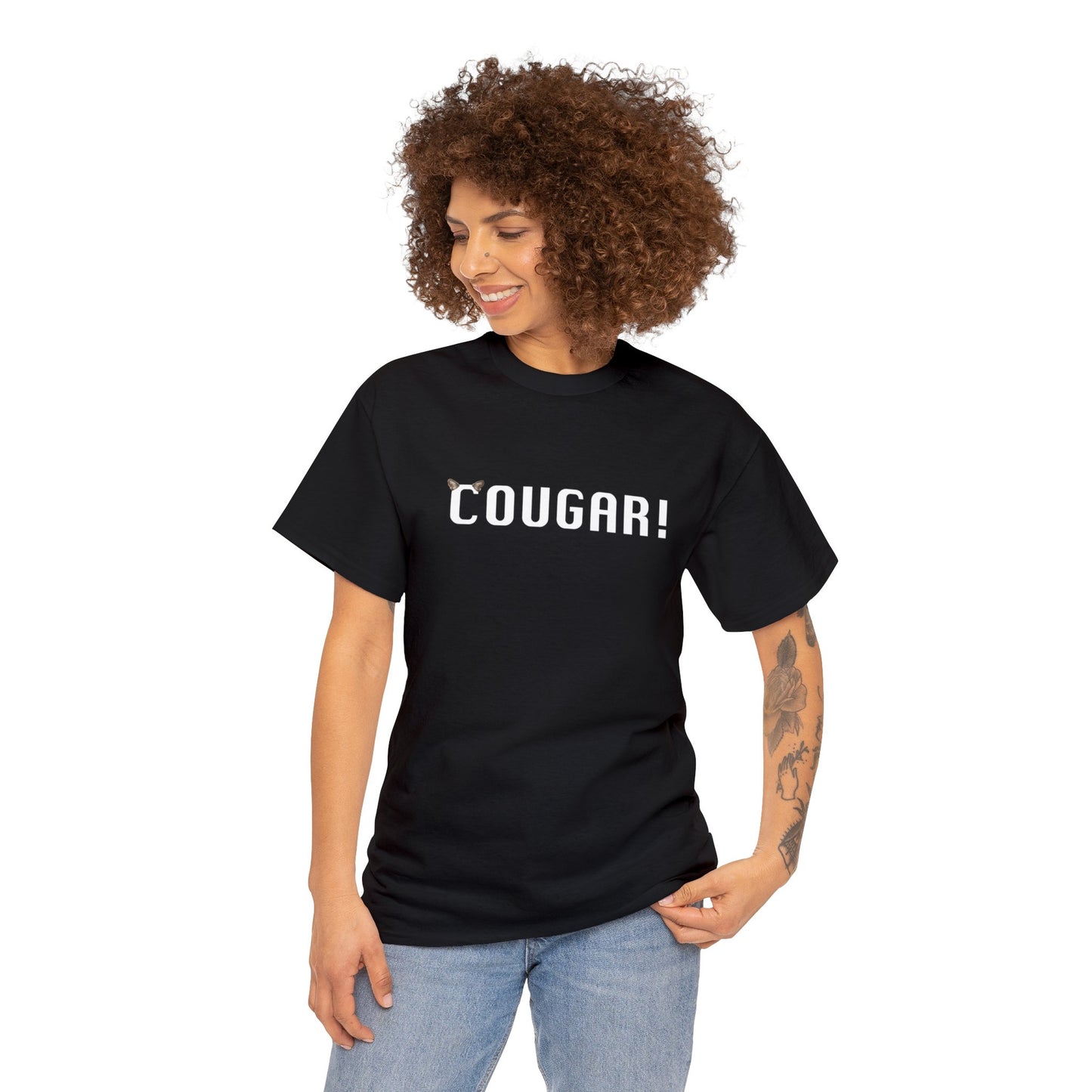 "Cougar!" 100% Cotton T-Shirt (Unisex)