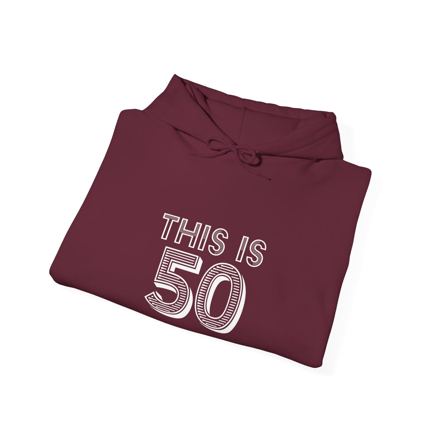 "This Is 50" Heavy Heavy Blend™ Sweatshirt (Unisex)