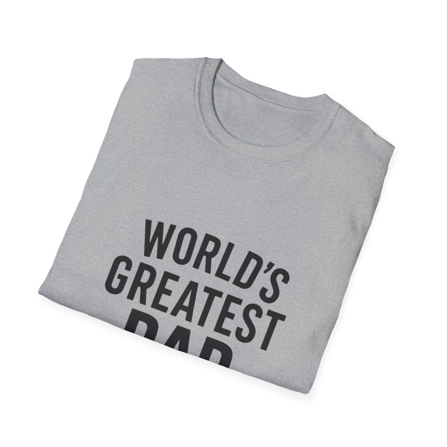 Vintage World's Greatest Dad Est 1955 Softstyle T-Shirt