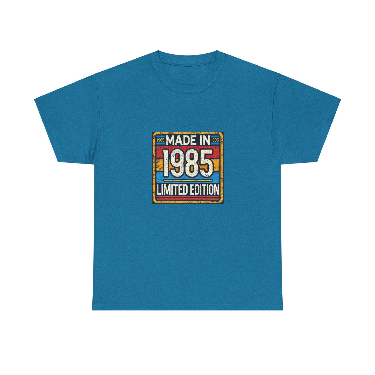 "Made In 1985 Label" 100% Cotton Limited Edition T-Shirt (Unisex)