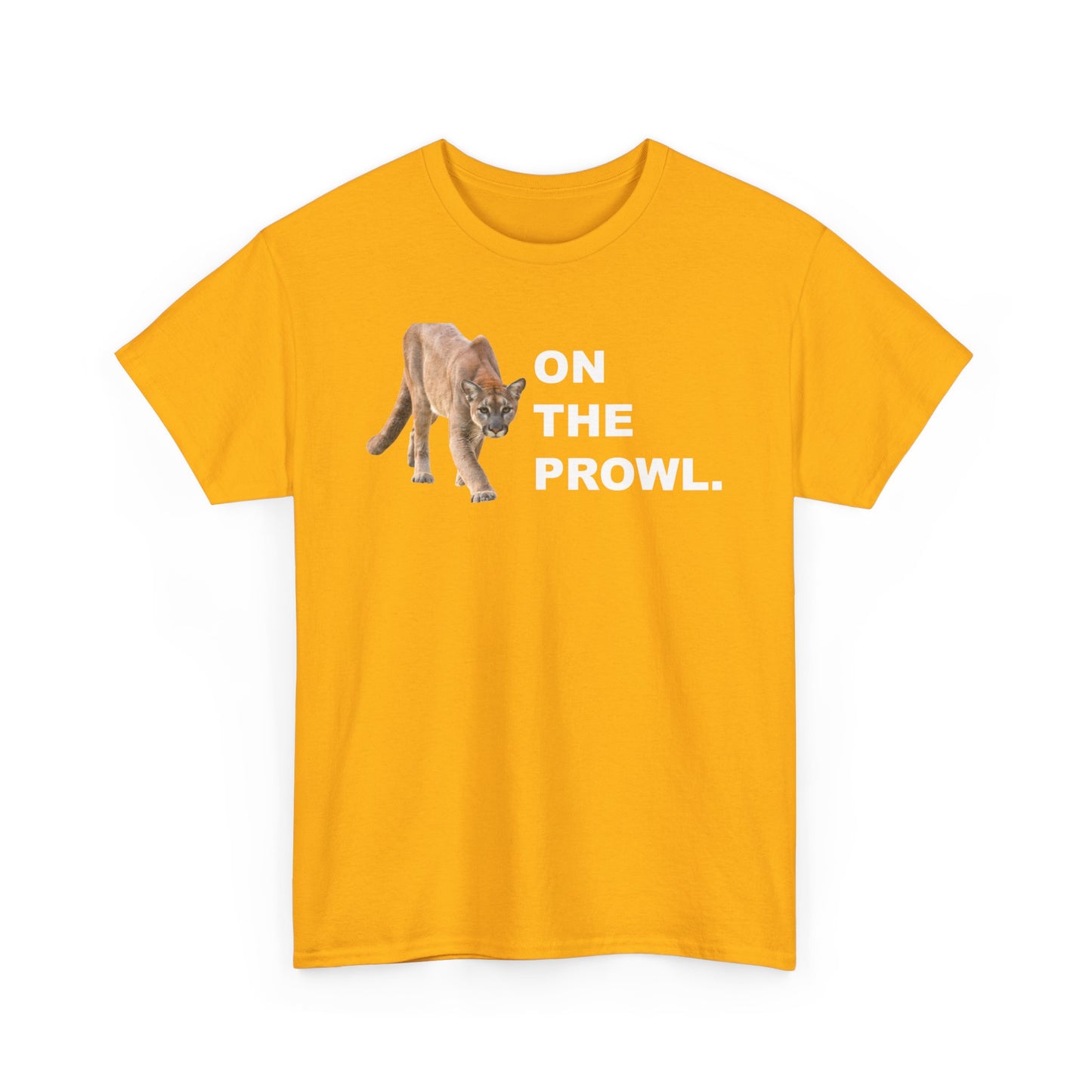 "On the Prowl" 100% Cotton T-Shirt (Unisex)