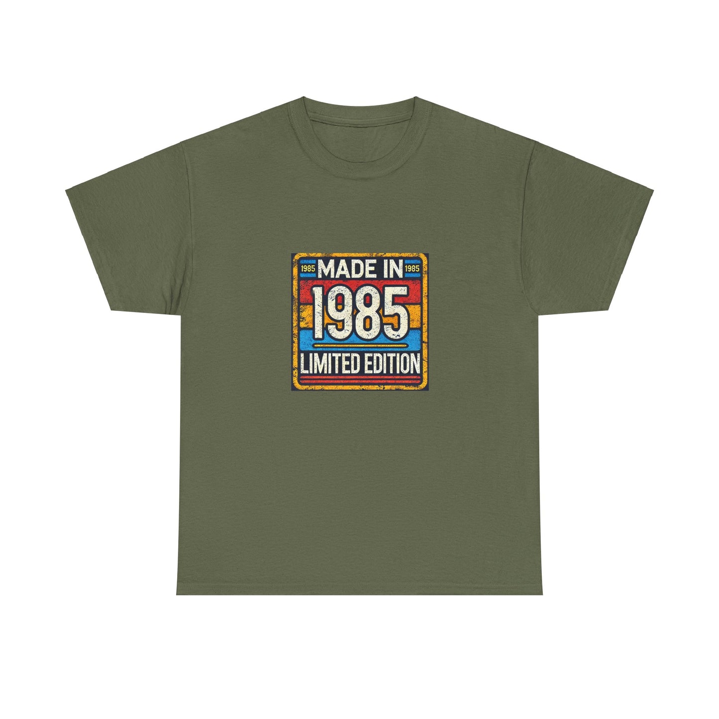"Made In 1985 Label" 100% Cotton Limited Edition T-Shirt (Unisex)