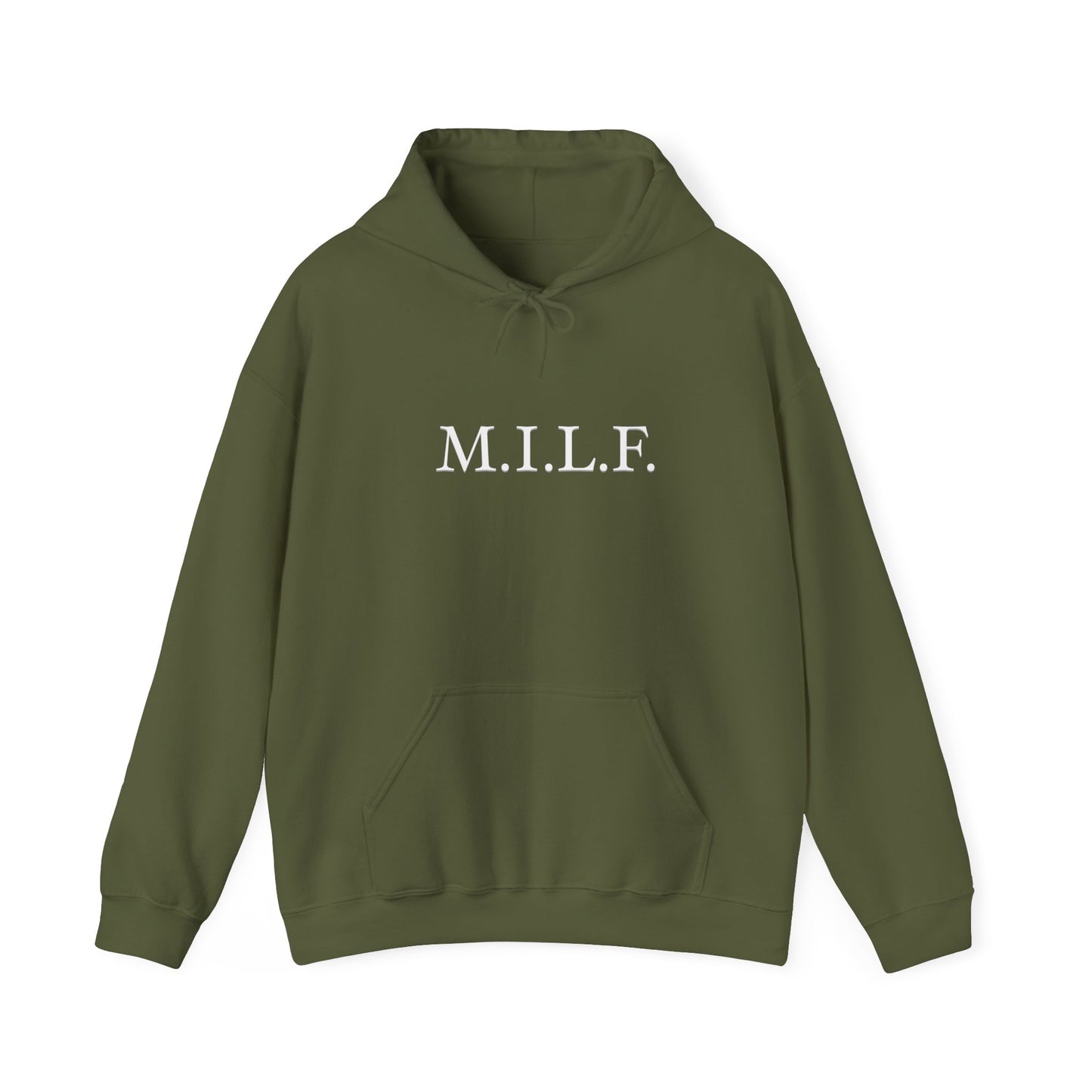 "M.I.L.F." Women's Heavy Blend™ Hoodie Sweatshirt (Unisex)