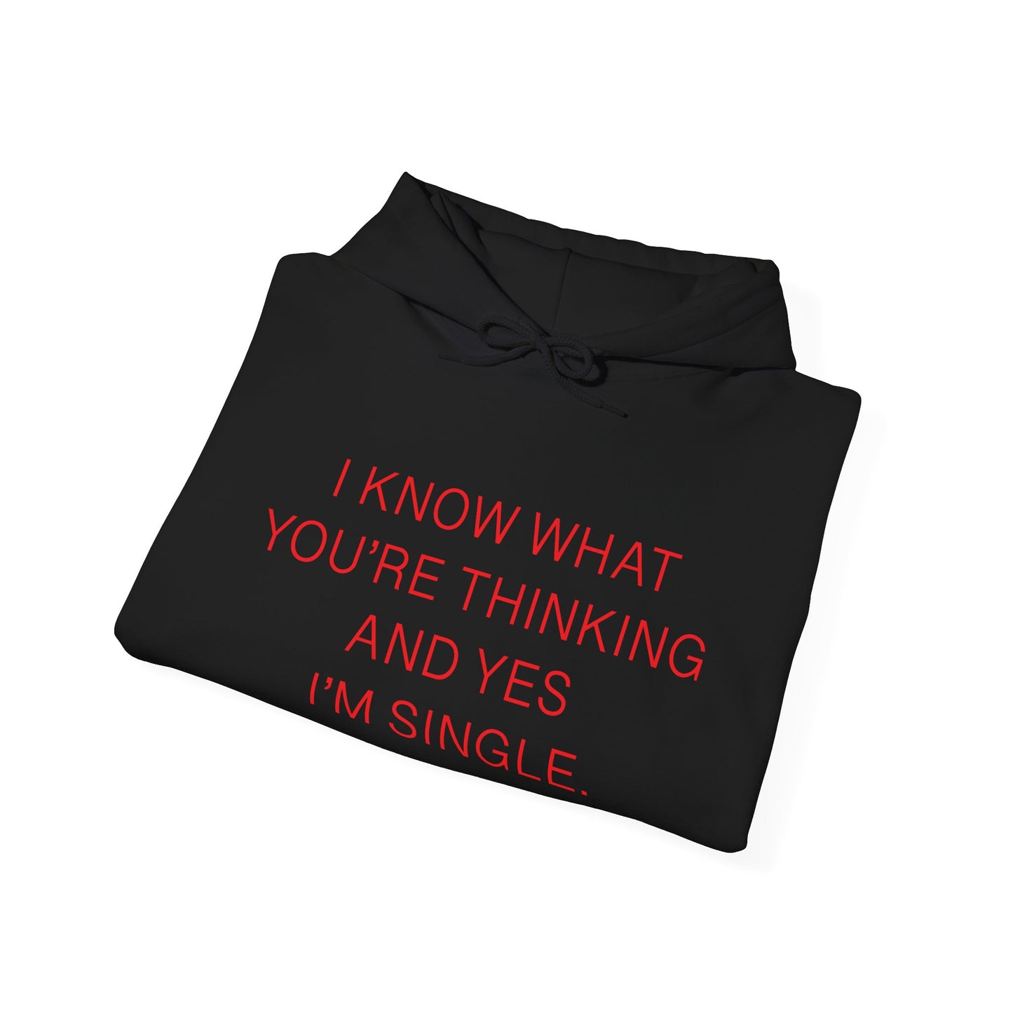 "I Am Single" Heavy Blend™ Hoodie Sweatshirt (Unisex)