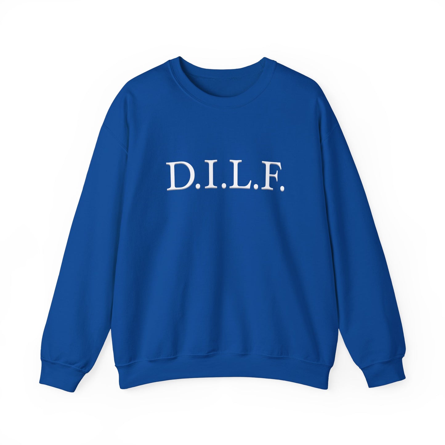 "D.I.L.F". Heavy Blend™ Men's Crewneck Sweatshirt