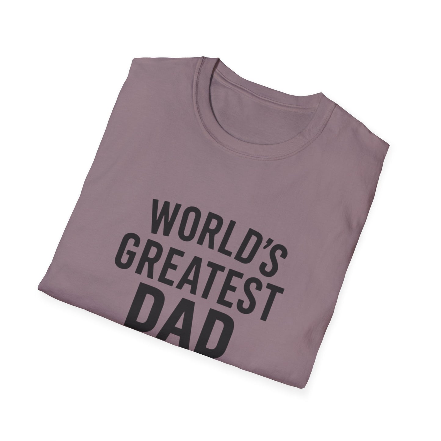 Vintage World's Greatest Dad Est 1985 Softstyle T-Shirt