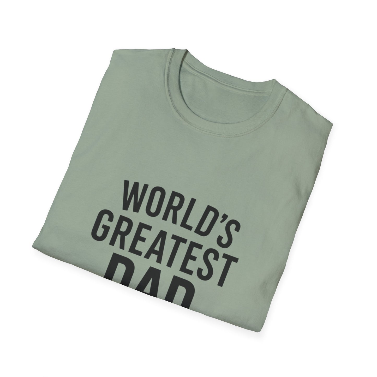 Vintage World's Greatest Dad Est 1950 Softstyle T-Shirt