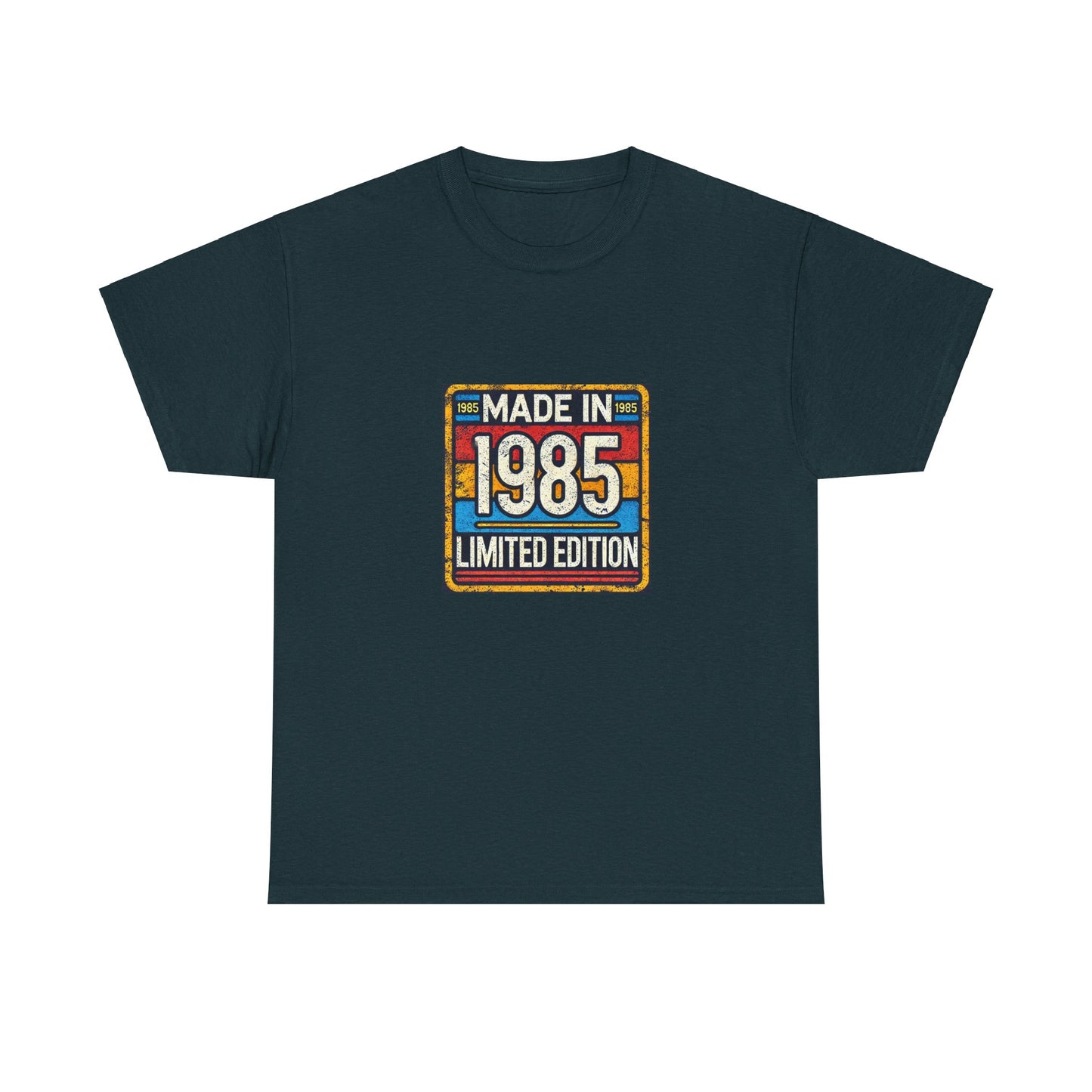 "Made In 1985 Label" 100% Cotton Limited Edition T-Shirt (Unisex)