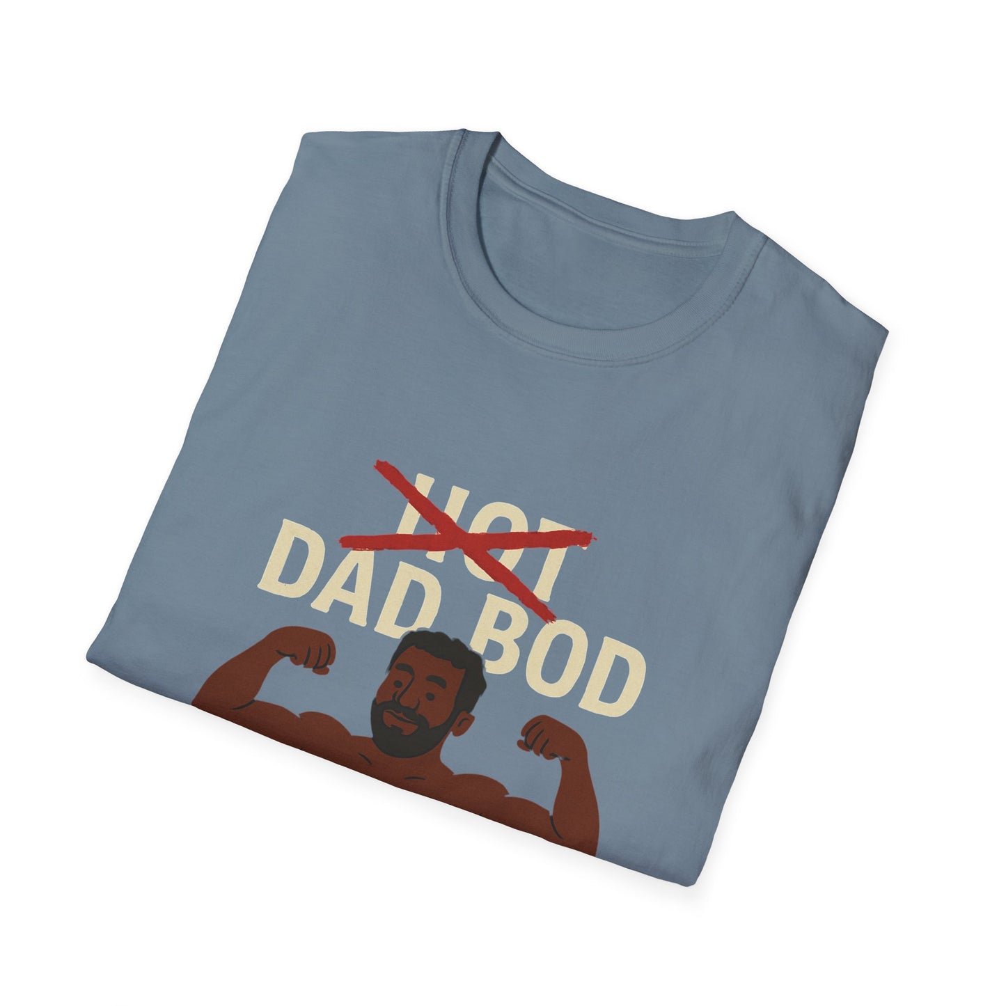 Vintage Hot Dad Bod Softstyle T-Shirt