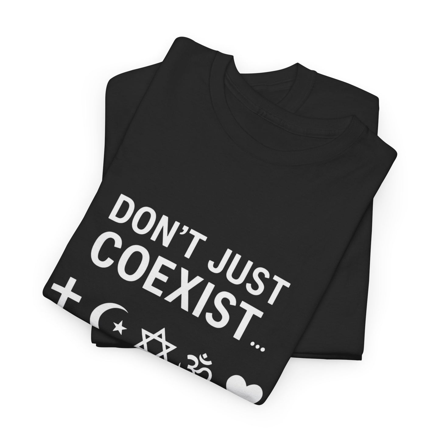 Love Your Fellow Human 100% Cotton Unisex Tee - Pro Love Message T-Shirt
