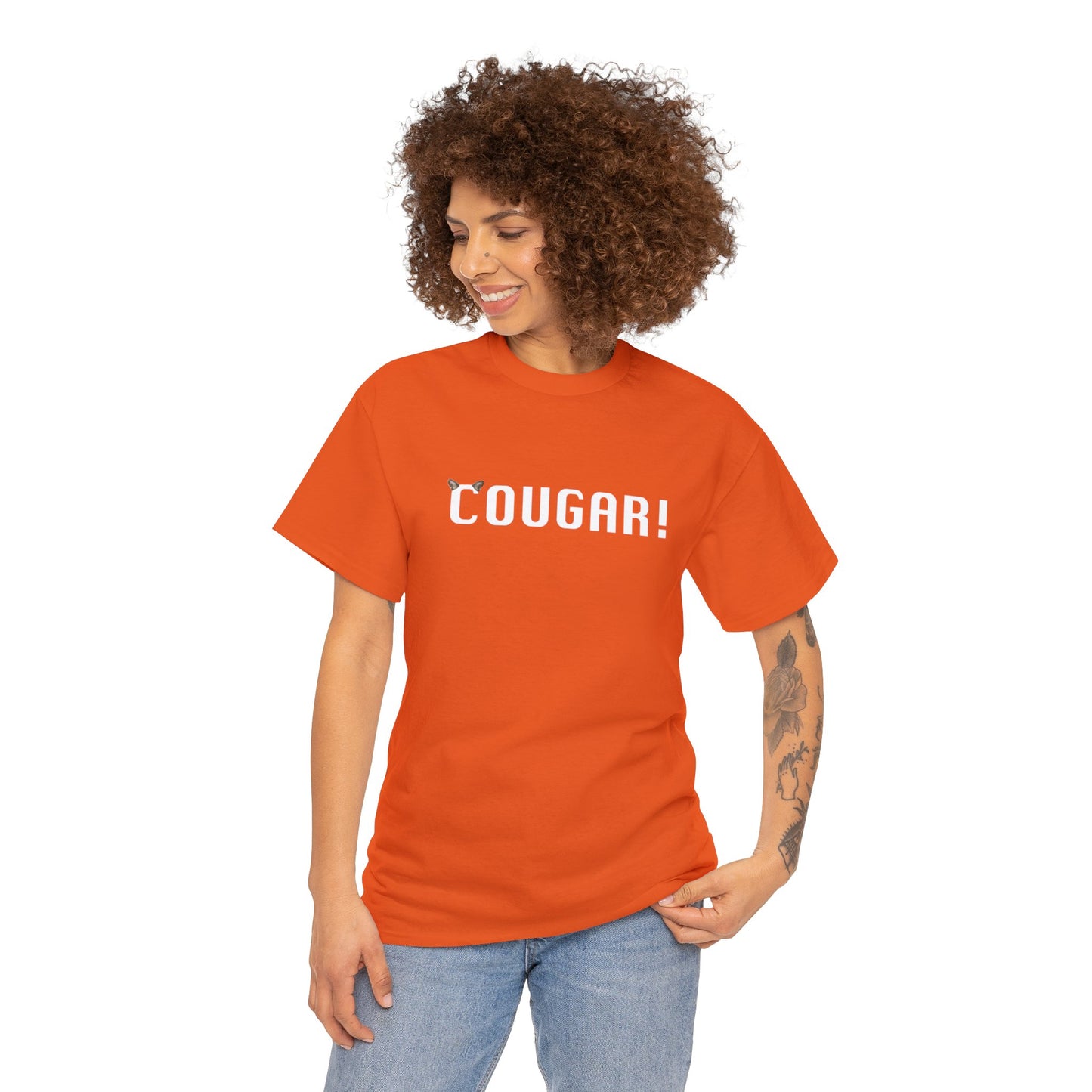 "Cougar!" 100% Cotton T-Shirt (Unisex)