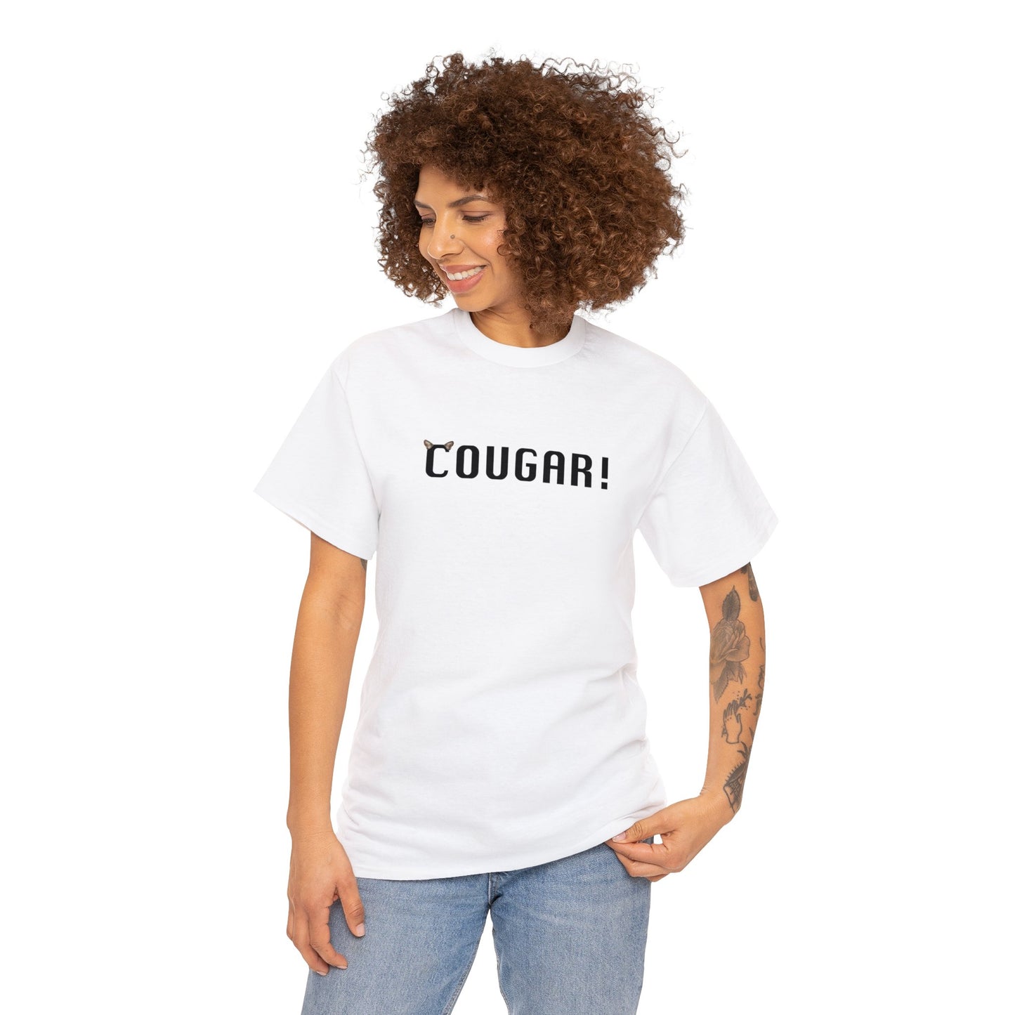 "Cougar!" 100% Cotton T-Shirt (Unisex)