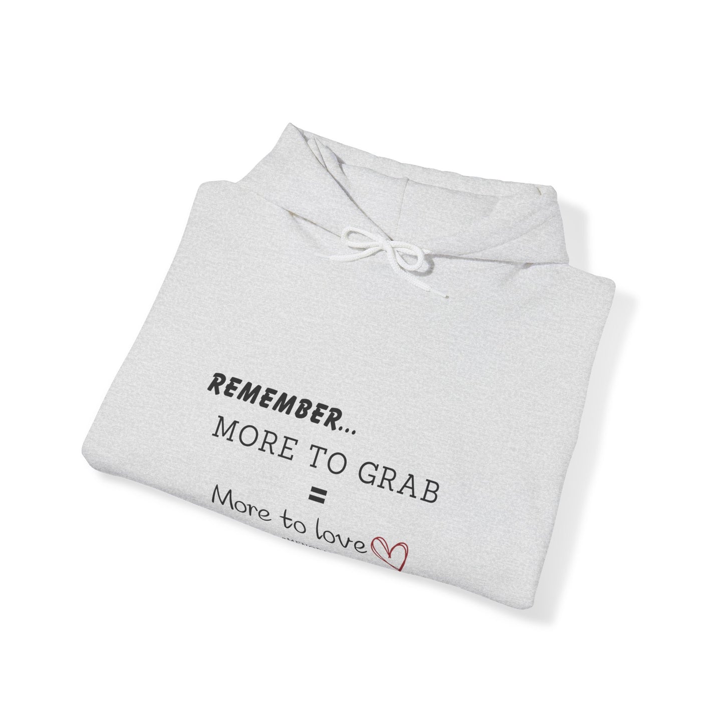 "More To Grab = More To Love, Menopause" Heavy Blend™ Hoodie Sweatshirt