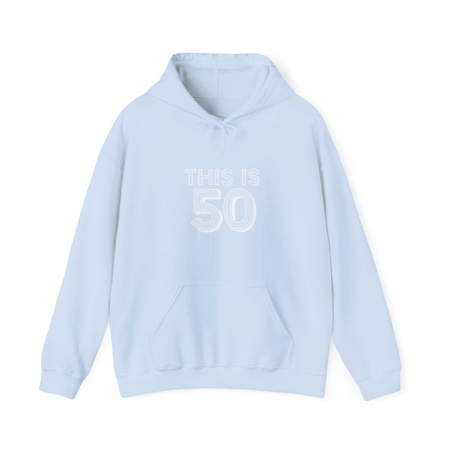 "This Is 50" Heavy Heavy Blend™ Sweatshirt (Unisex)