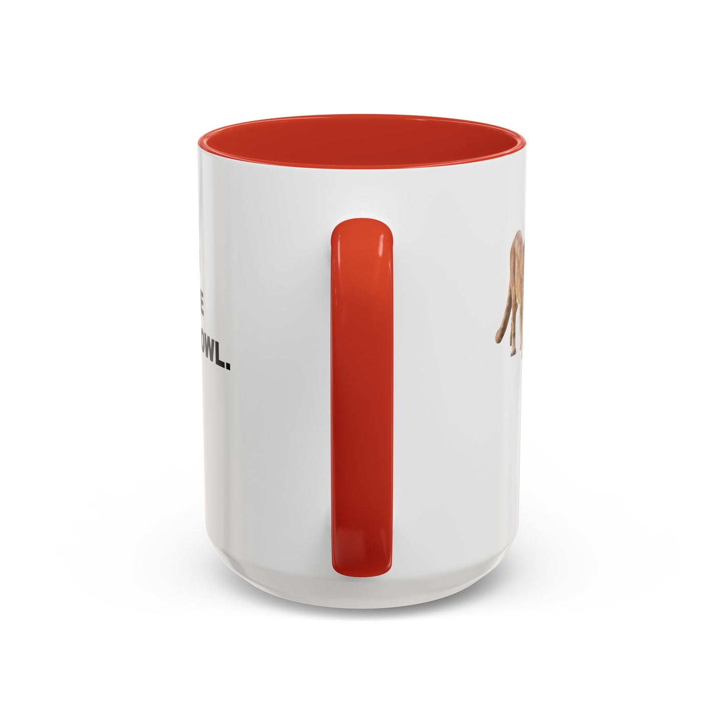 "On The Prowl" Accent Coffee Mug, 11 Oz and 15 Oz
