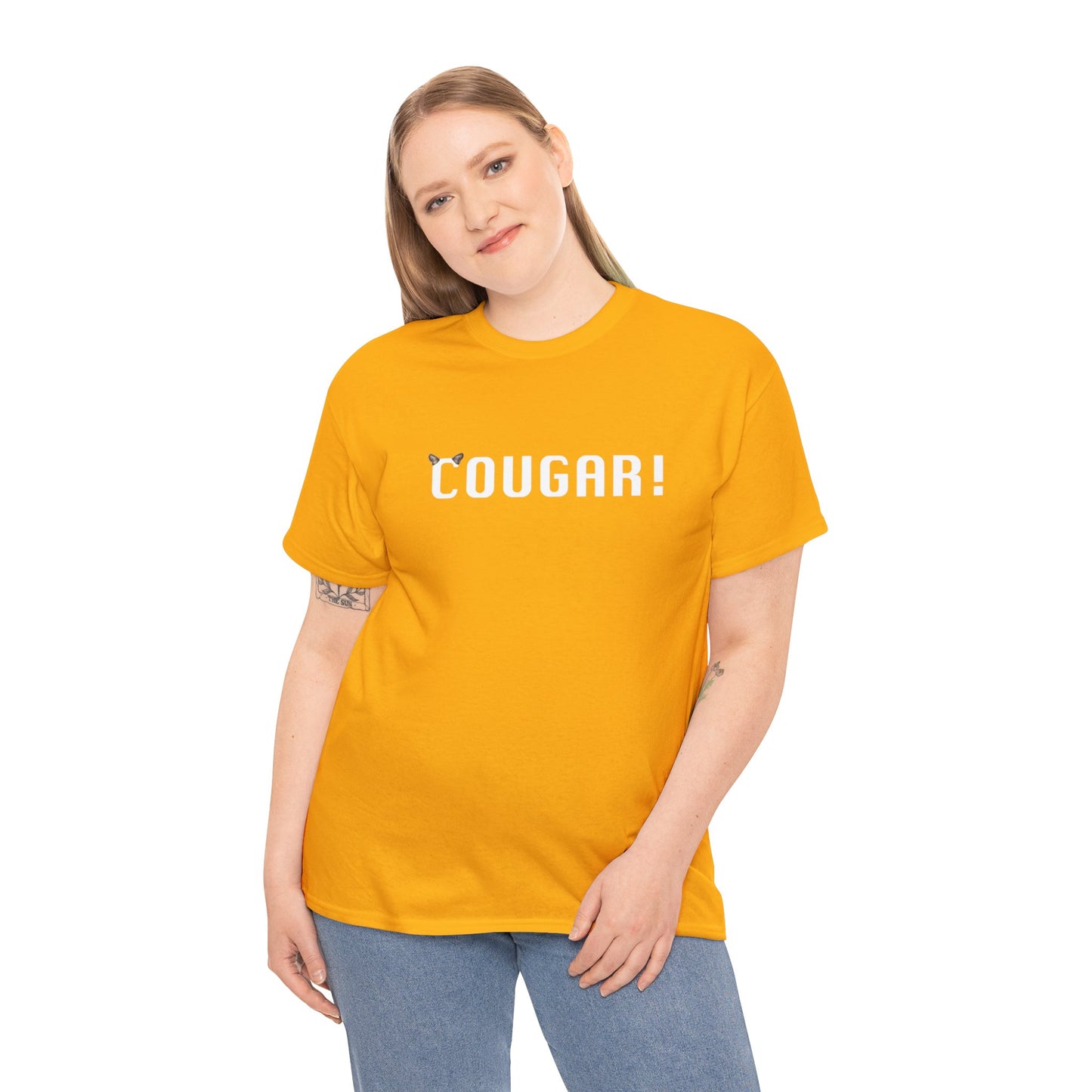 "Cougar!" 100% Cotton T-Shirt (Unisex)
