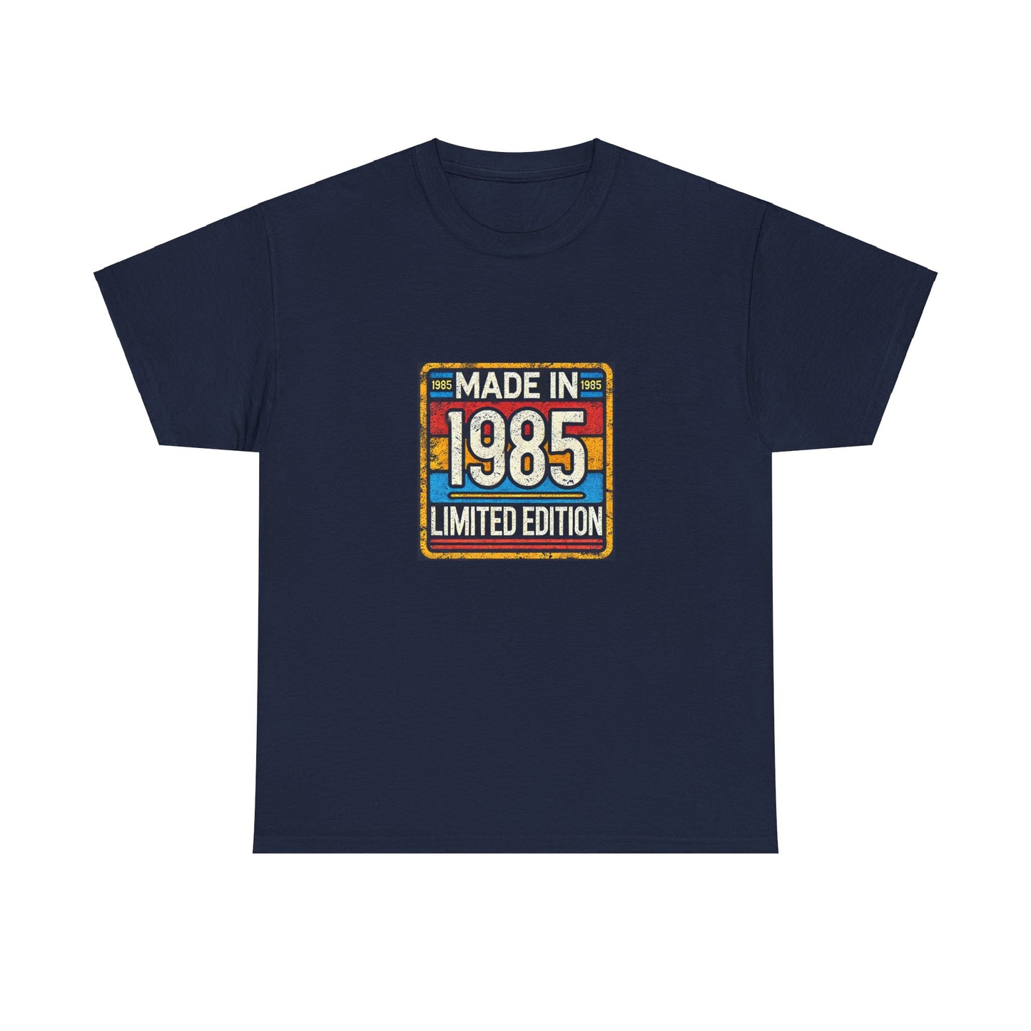 "Made In 1985 Label" 100% Cotton Limited Edition T-Shirt (Unisex)