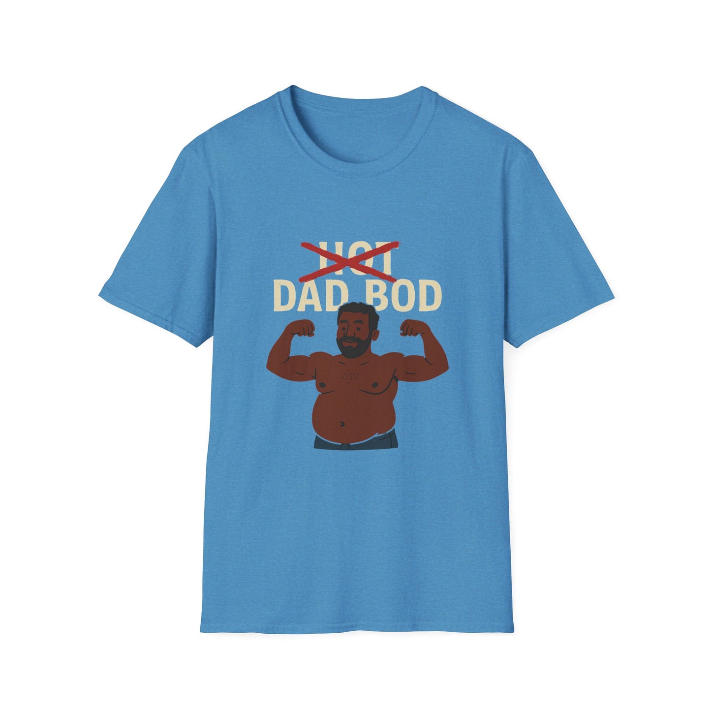 Vintage Hot Dad Bod Softstyle T-Shirt