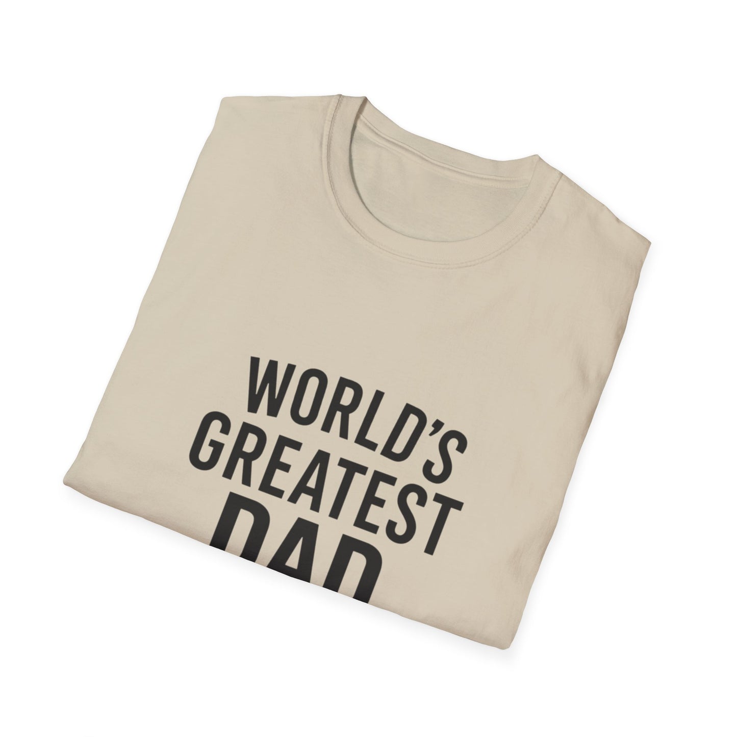 Vintage World's Greatest Dad Est 1970 Softstyle T-Shirt