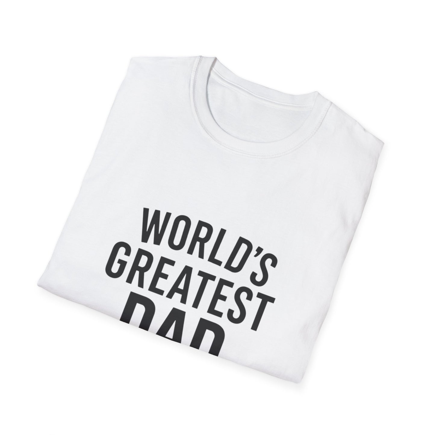 Vintage World's Greatest Dad Est 1950 Softstyle T-Shirt