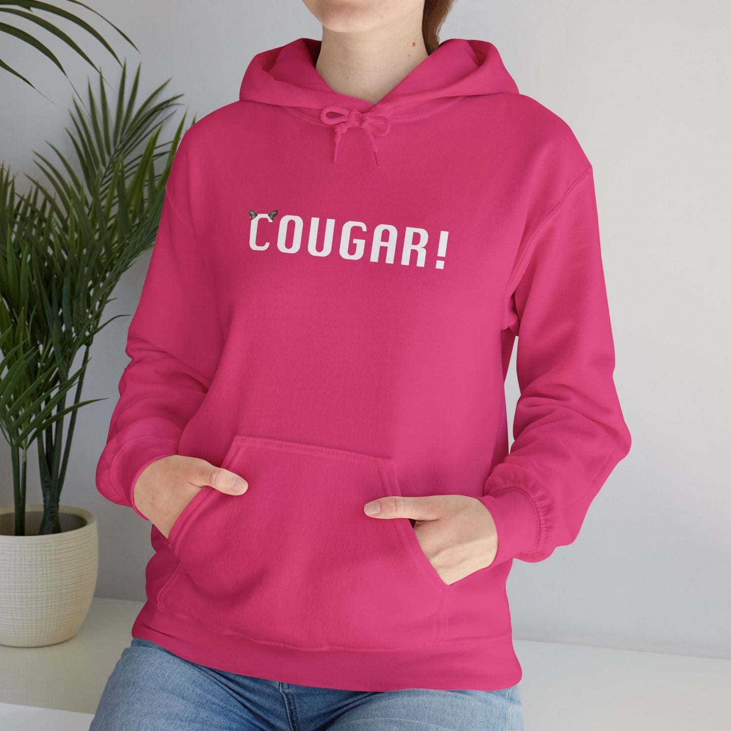 "Cougar" Heavy Blend™ Hoodie Sweatshirt (Unisex)