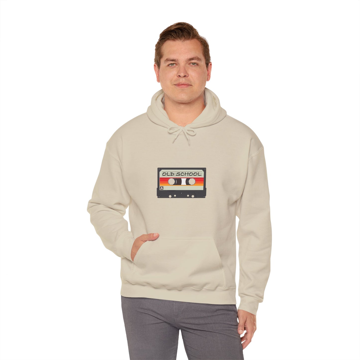 "Old School" Heavy Blend™ Hoodie Sweatshirt (Unisex)